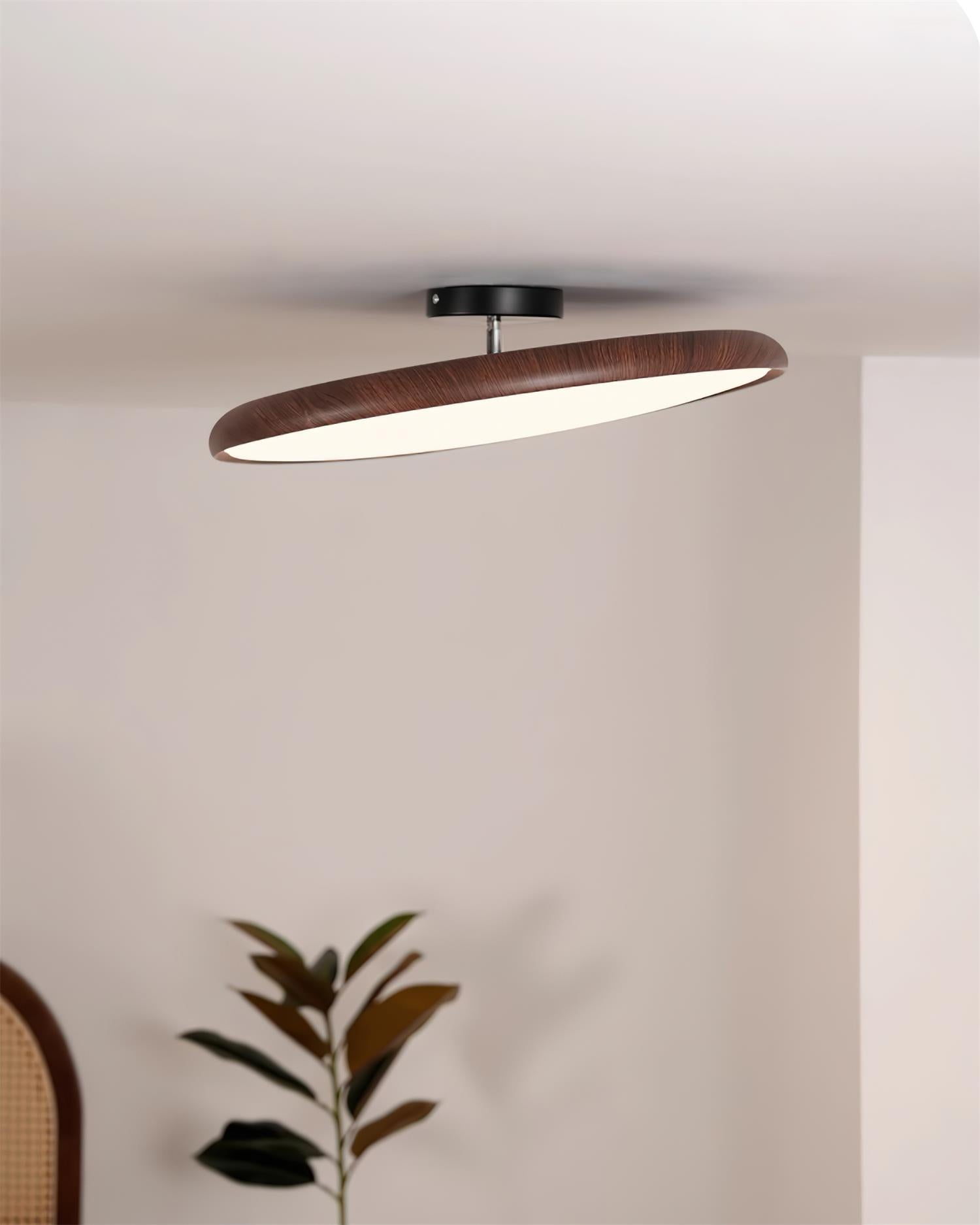 Cavelo Oval Semi-Flush Ceiling Light