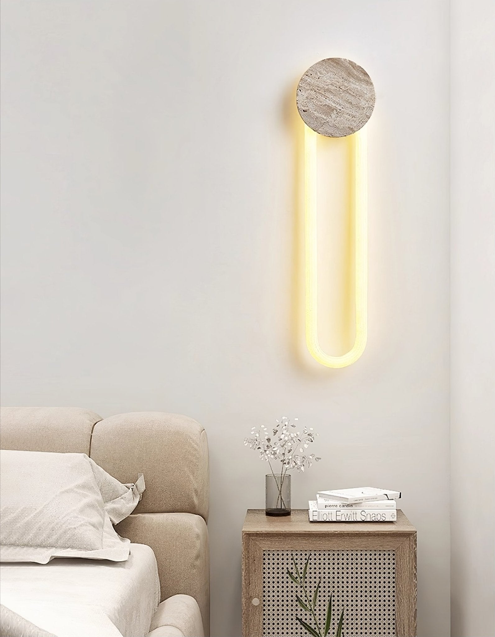 Mysole Travertine Wall Light