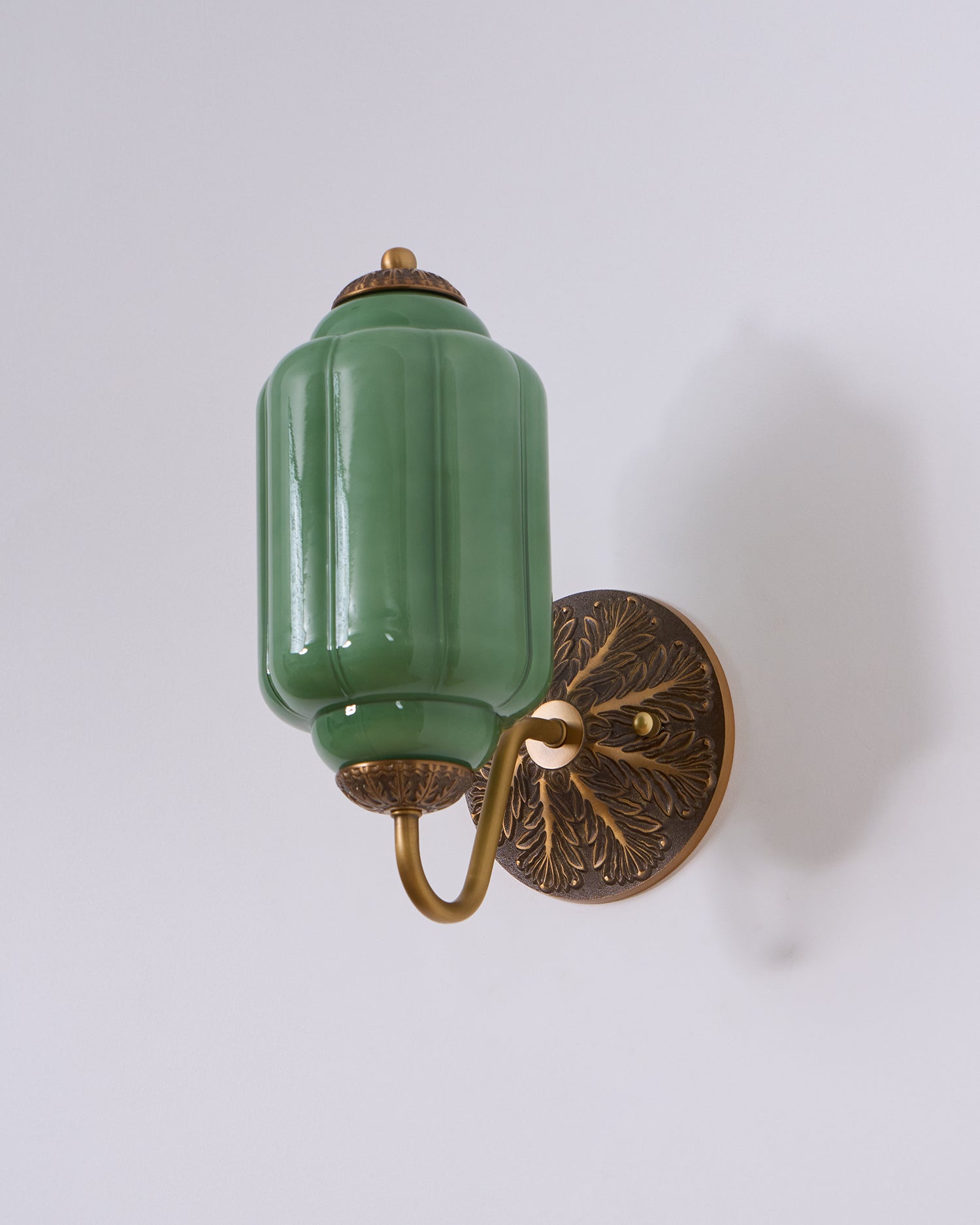Melvane Vintage Pink Glass Wall Sconce - Letslighting