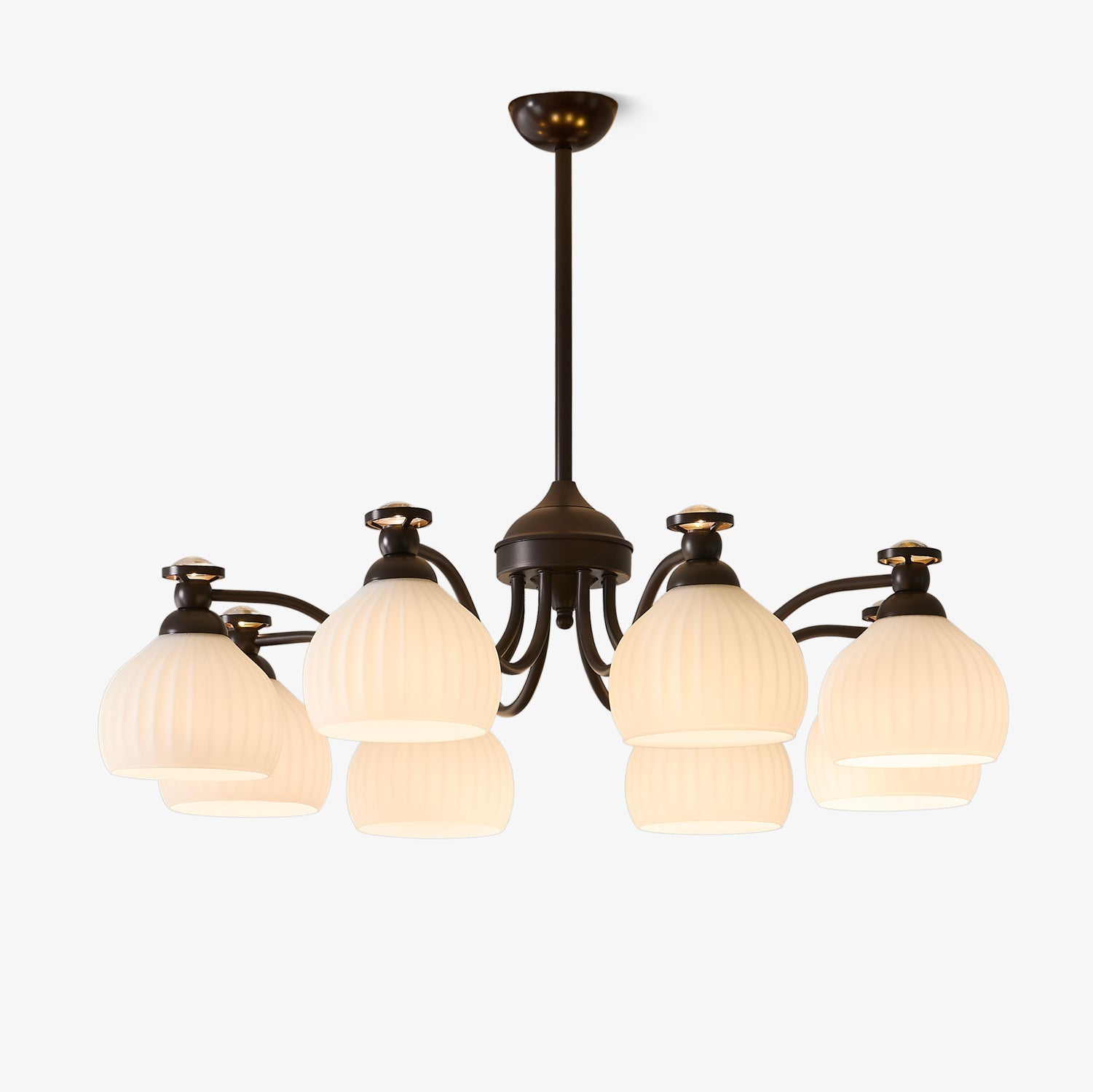 Calaeor Premium Elegance Glass Chandelier - Letslighting