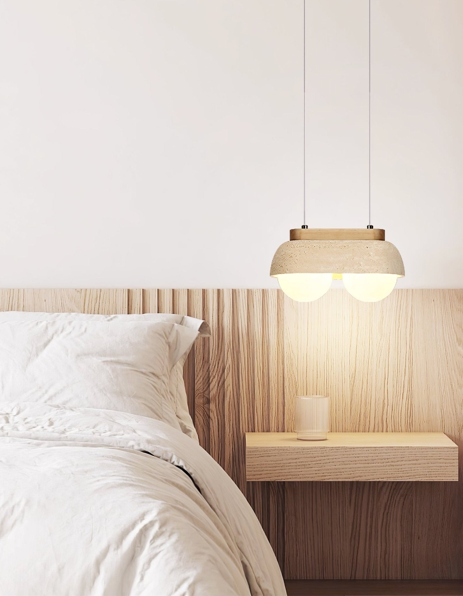 Elowen Travertine Pendant Light - Letslighting