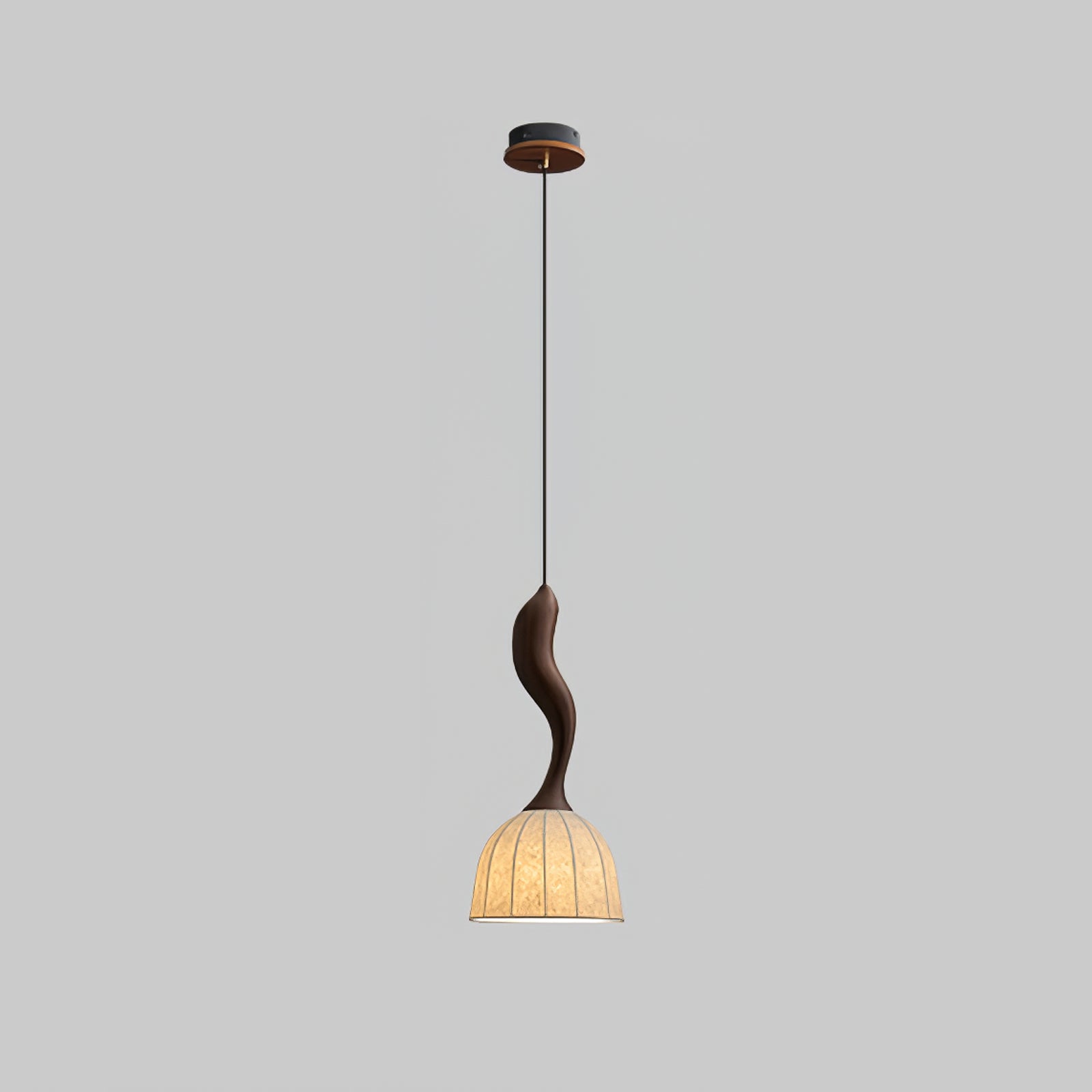 Colire Creativity Twisted Wood Pendant Light - Letslighting