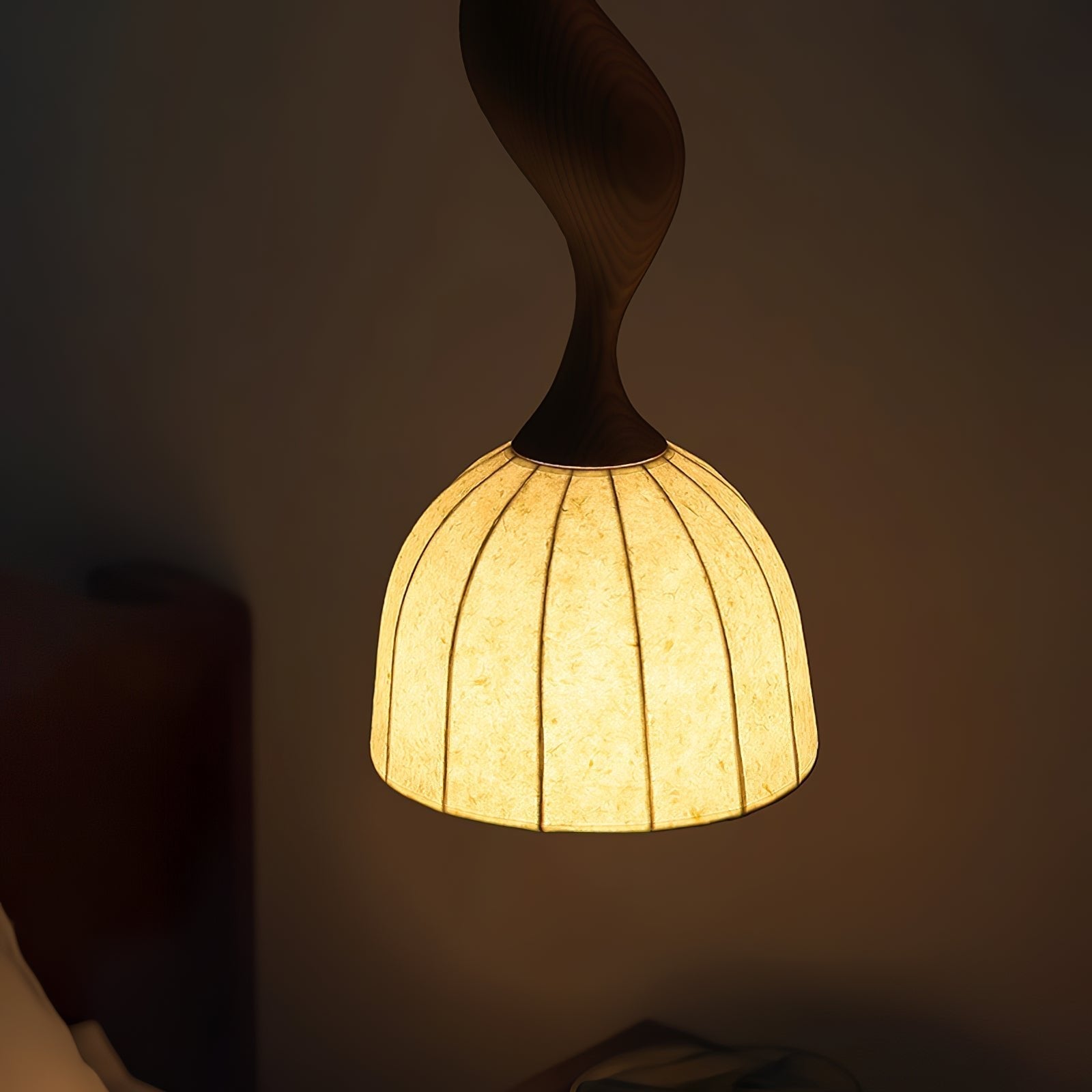 Colire Creativity Twisted Wood Pendant Light - Letslighting
