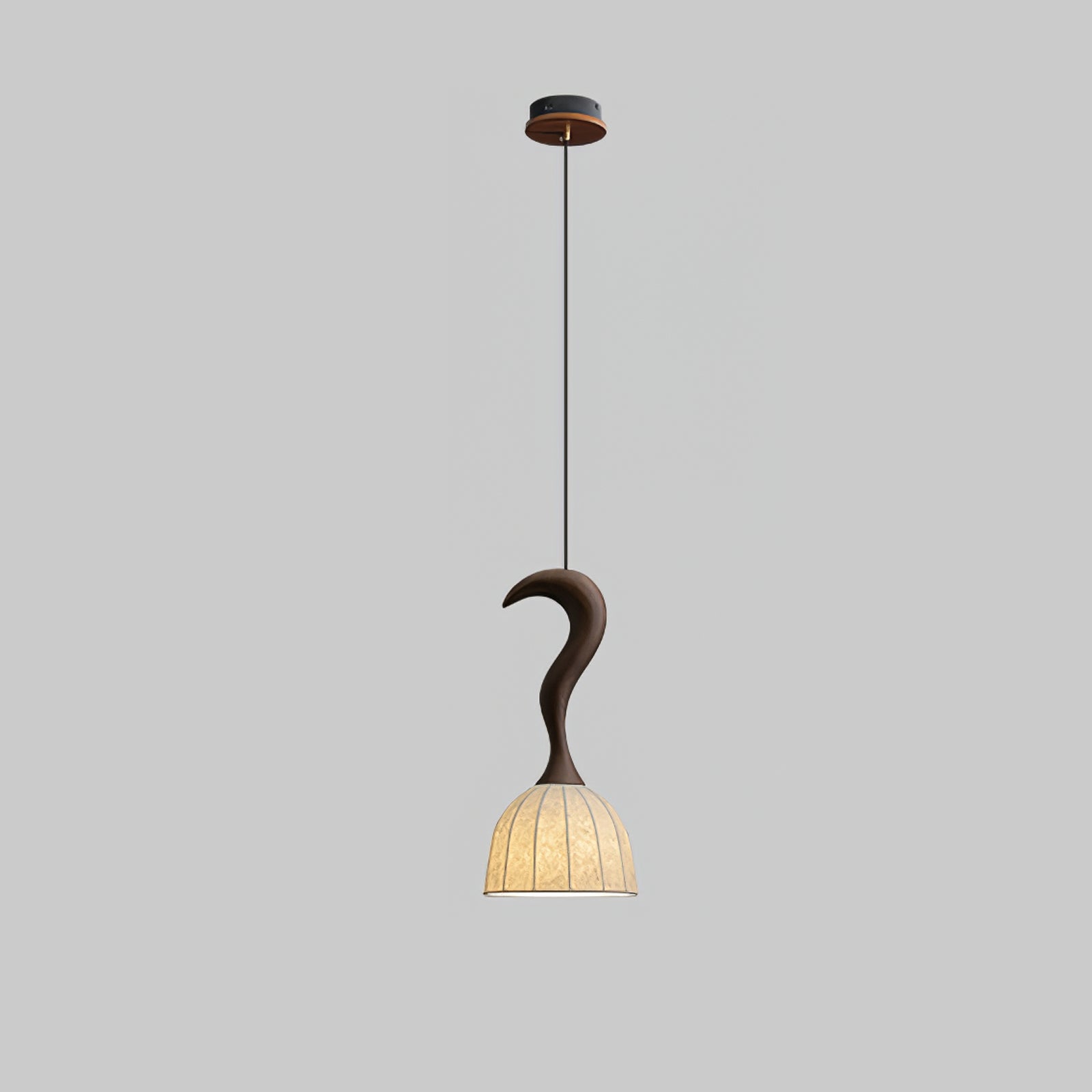 Colire Creativity Twisted Wood Pendant Light - Letslighting