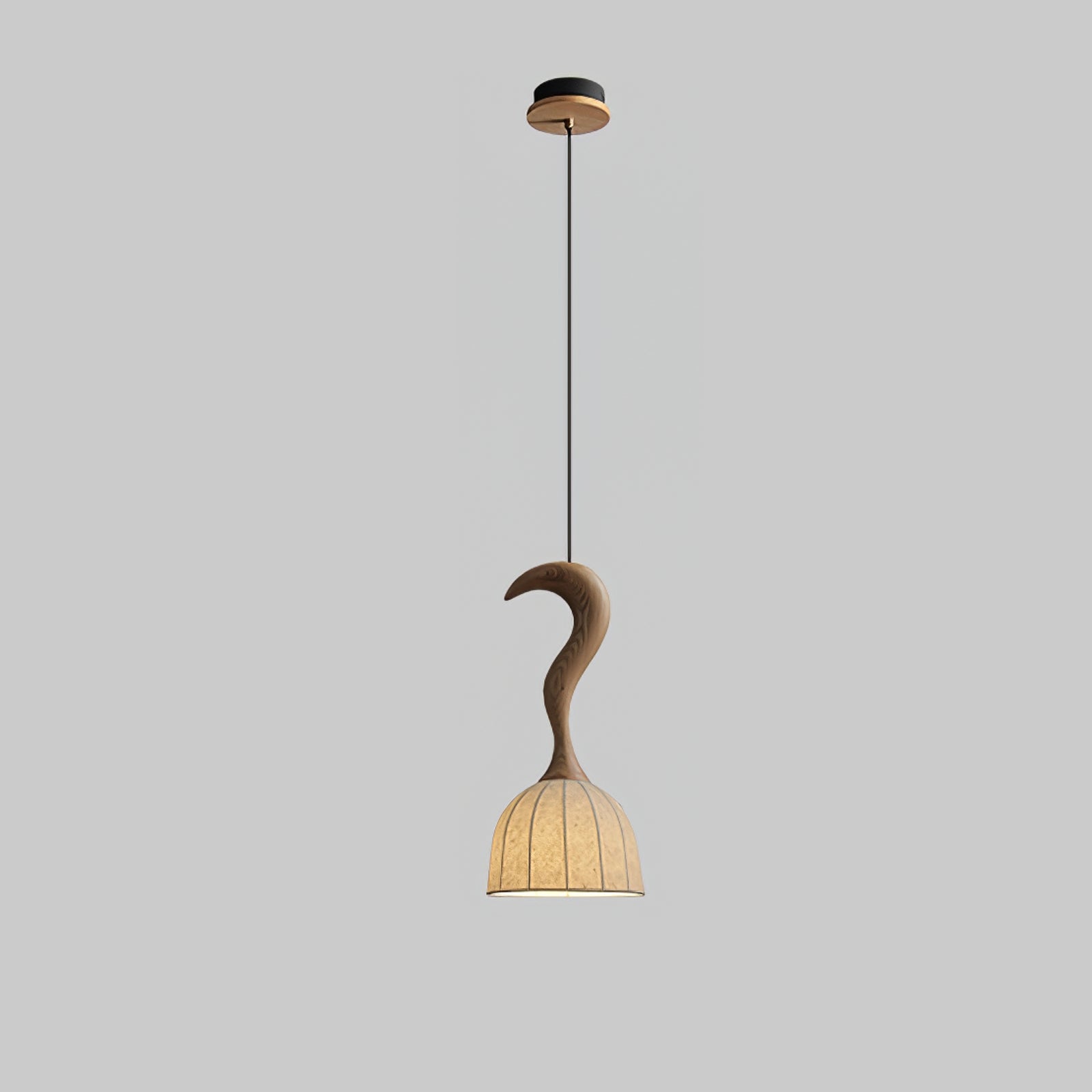 Colire Creativity Twisted Wood Pendant Light - Letslighting