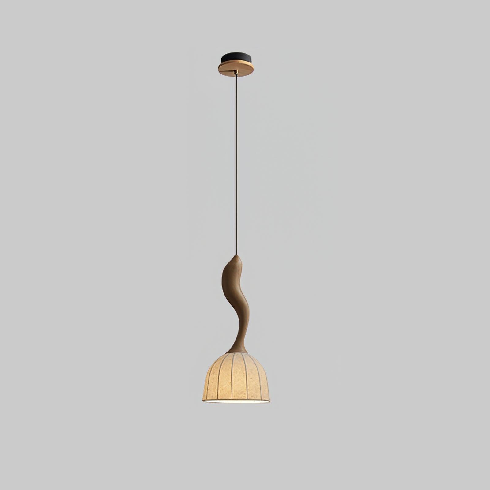Colire Creativity Twisted Wood Pendant Light - Letslighting