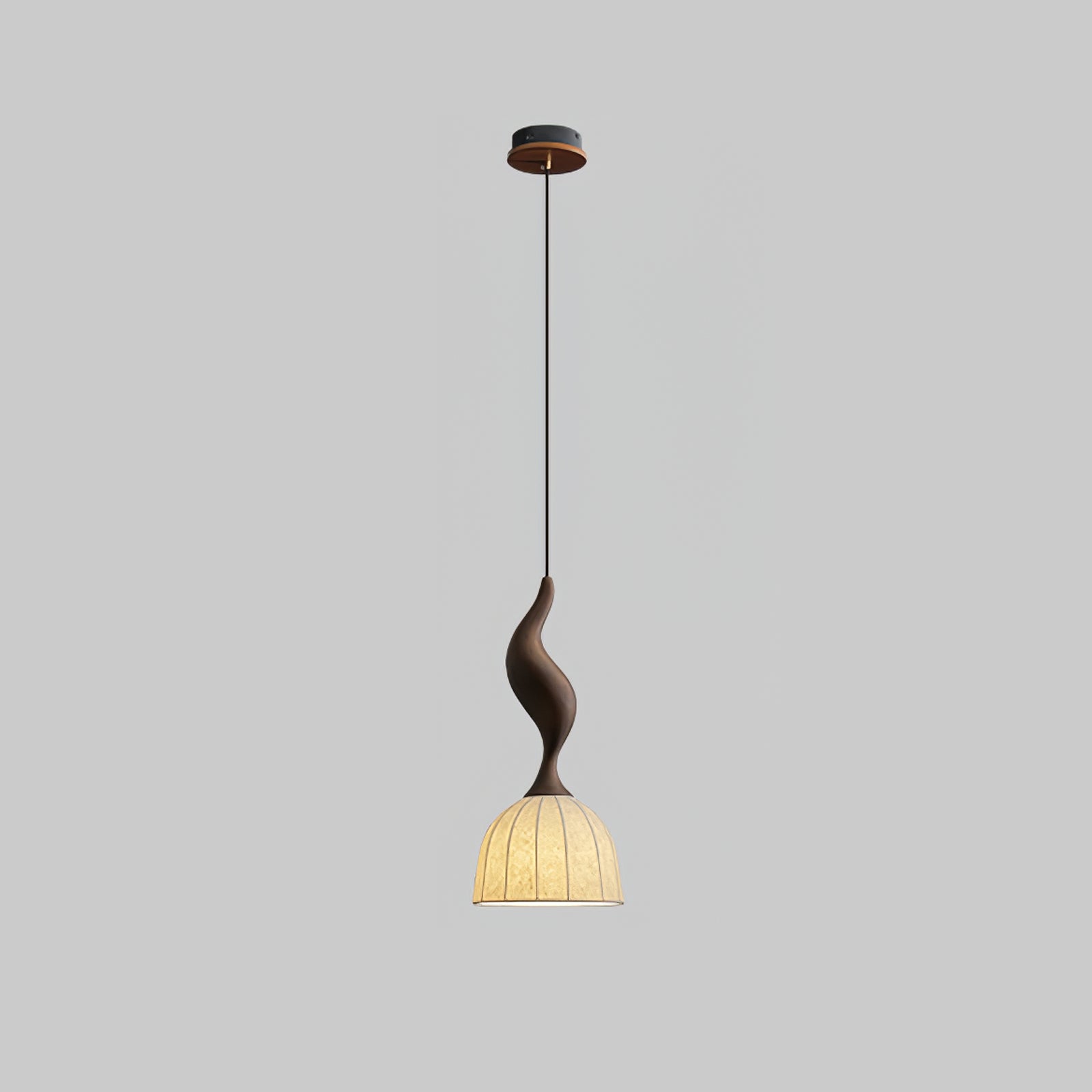Colire Creativity Twisted Wood Pendant Light - Letslighting