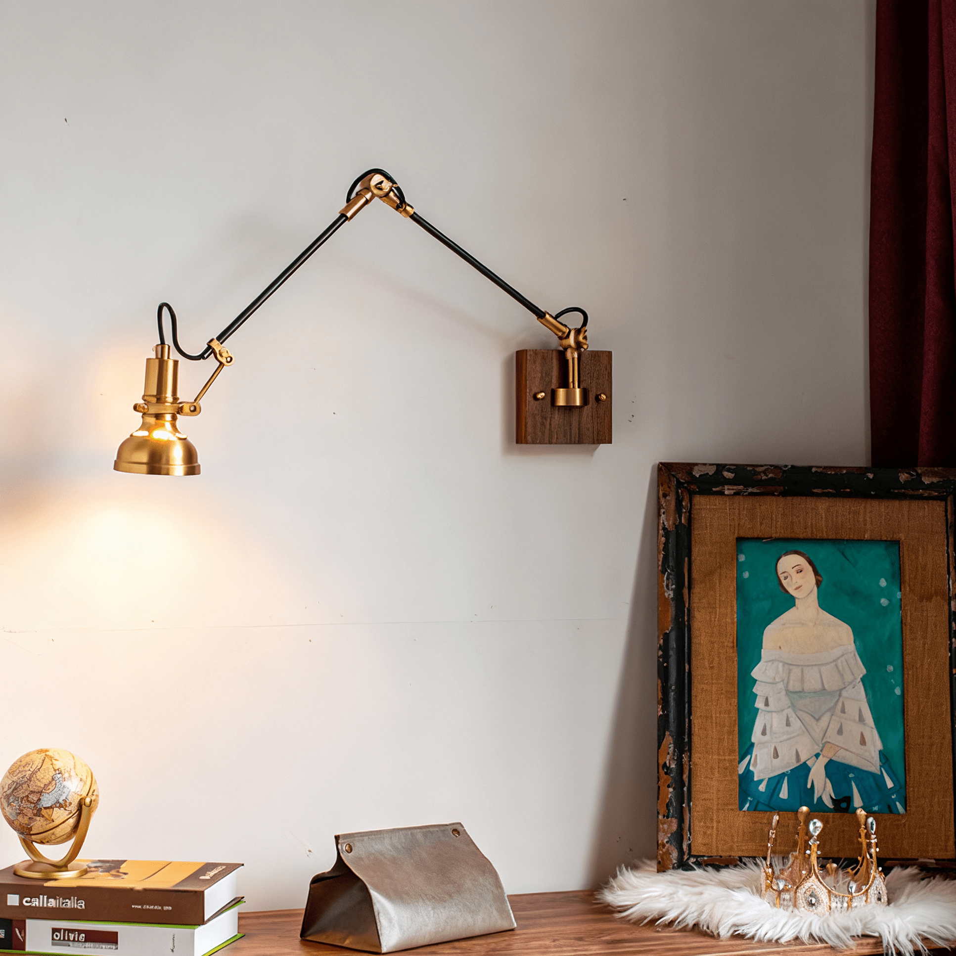 Elowen Wood Wall Lamp - Letslighting