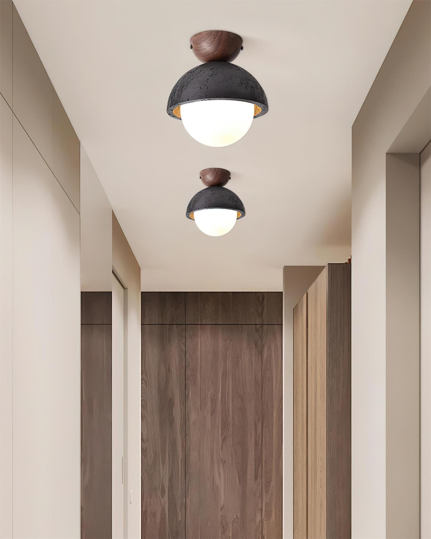 Ritta Black Travertine Cute Ceiling Light - Letslighting