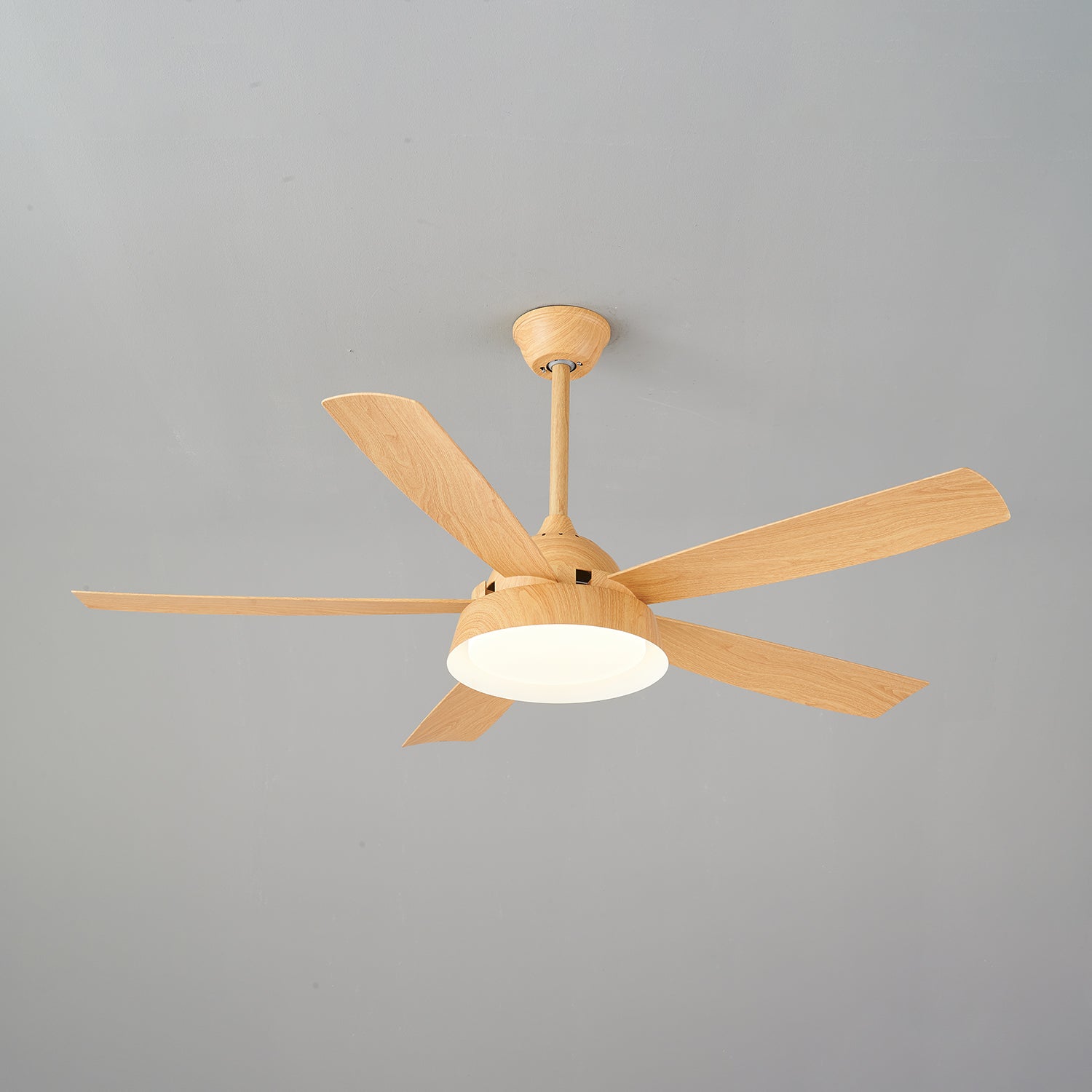 Orvino Wood Ceiling Fan Light - Letslighting