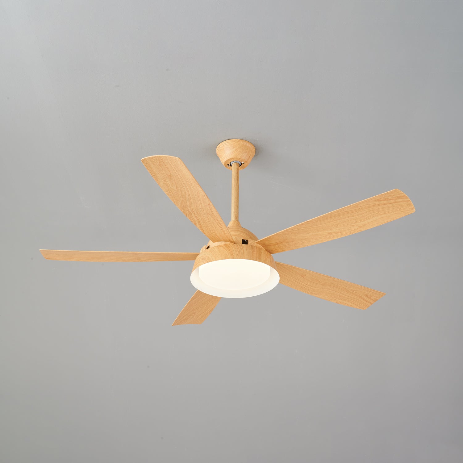 Orvino Wood Ceiling Fan Light - Letslighting