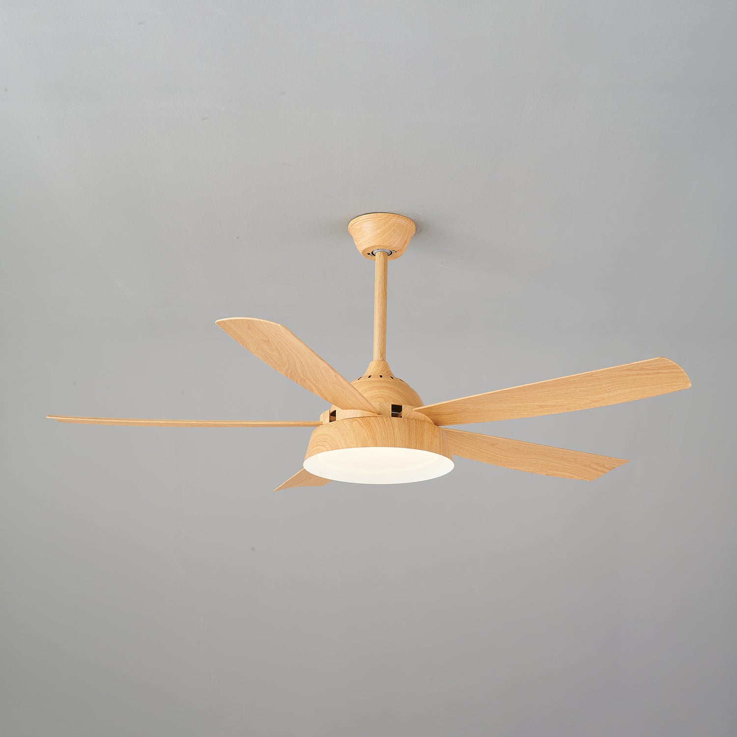 Orvino Wood Ceiling Fan Light - Letslighting