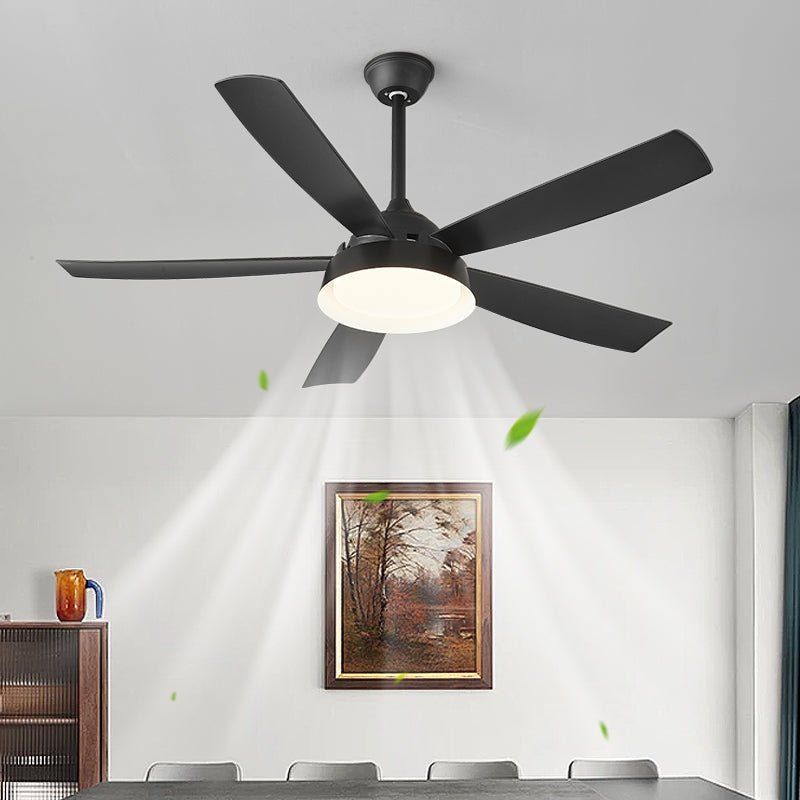 Orvino Wood Ceiling Fan Light - Letslighting