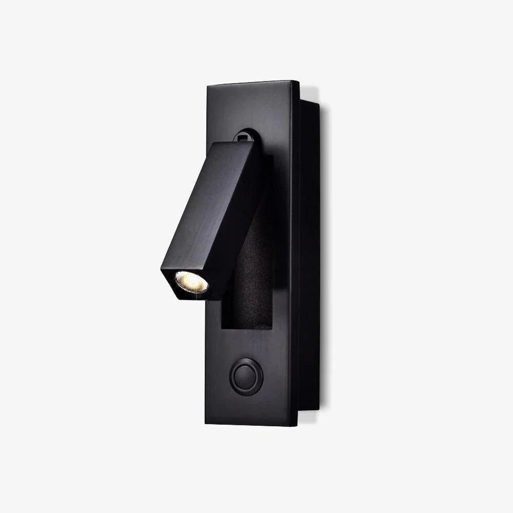 Arisha Modern Rotatable Embedded Bedside Sconce, Cylindrical/Square - Letslighting