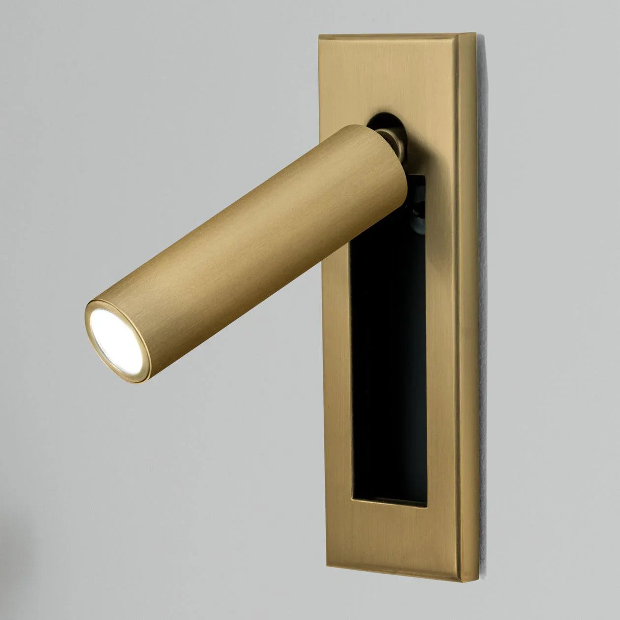 Arisha Modern Rotatable Embedded Bedside Sconce, Cylindrical/Square - Letslighting