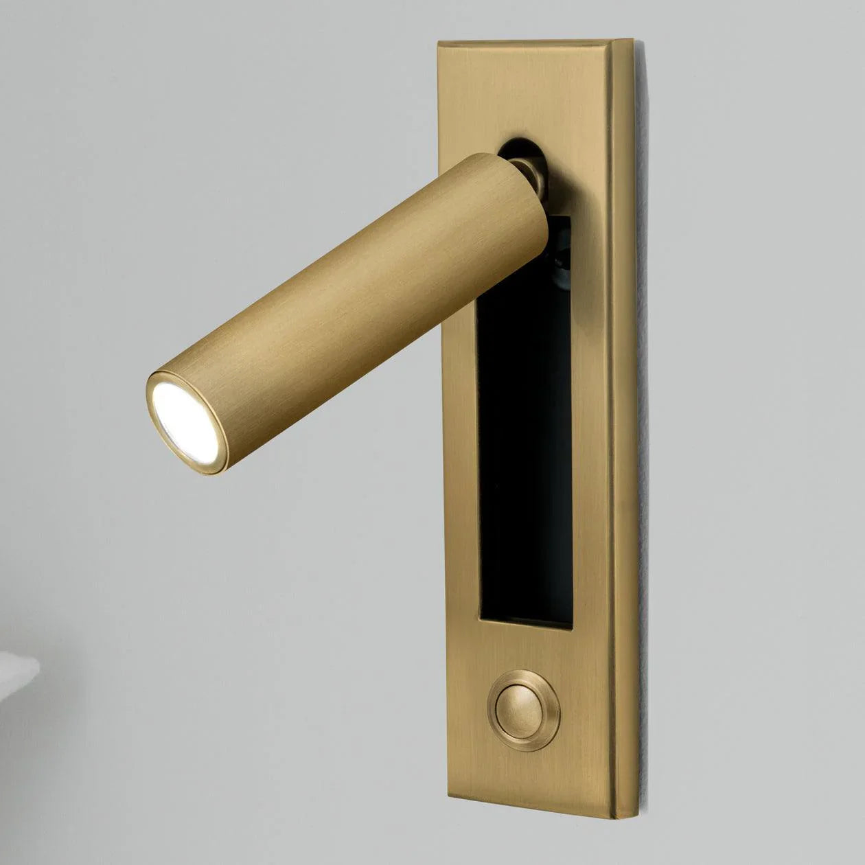 Arisha Modern Rotatable Embedded Bedside Sconce, Cylindrical/Square - Letslighting