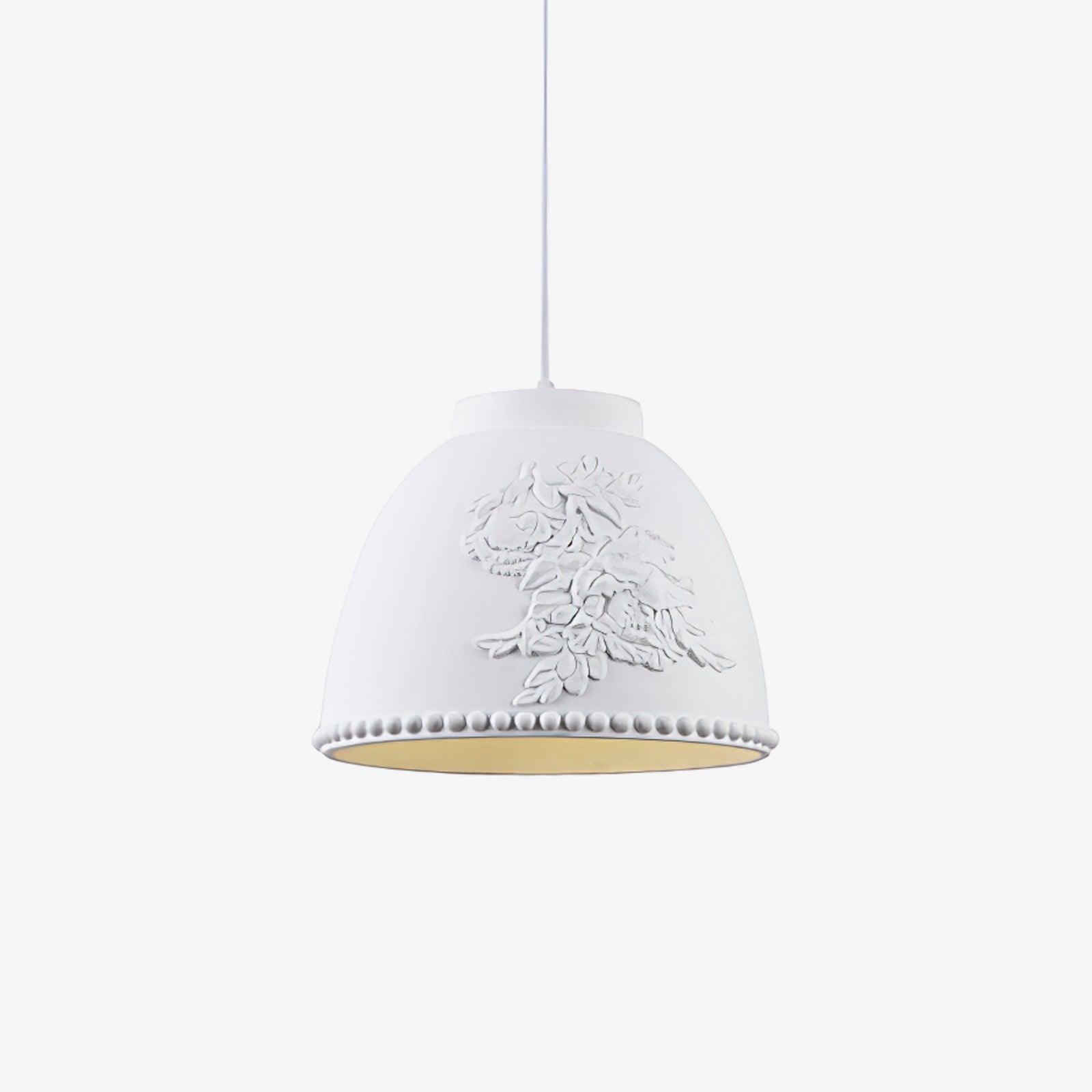 Floral Embossed Flora Pendant Lamp - Letslighting