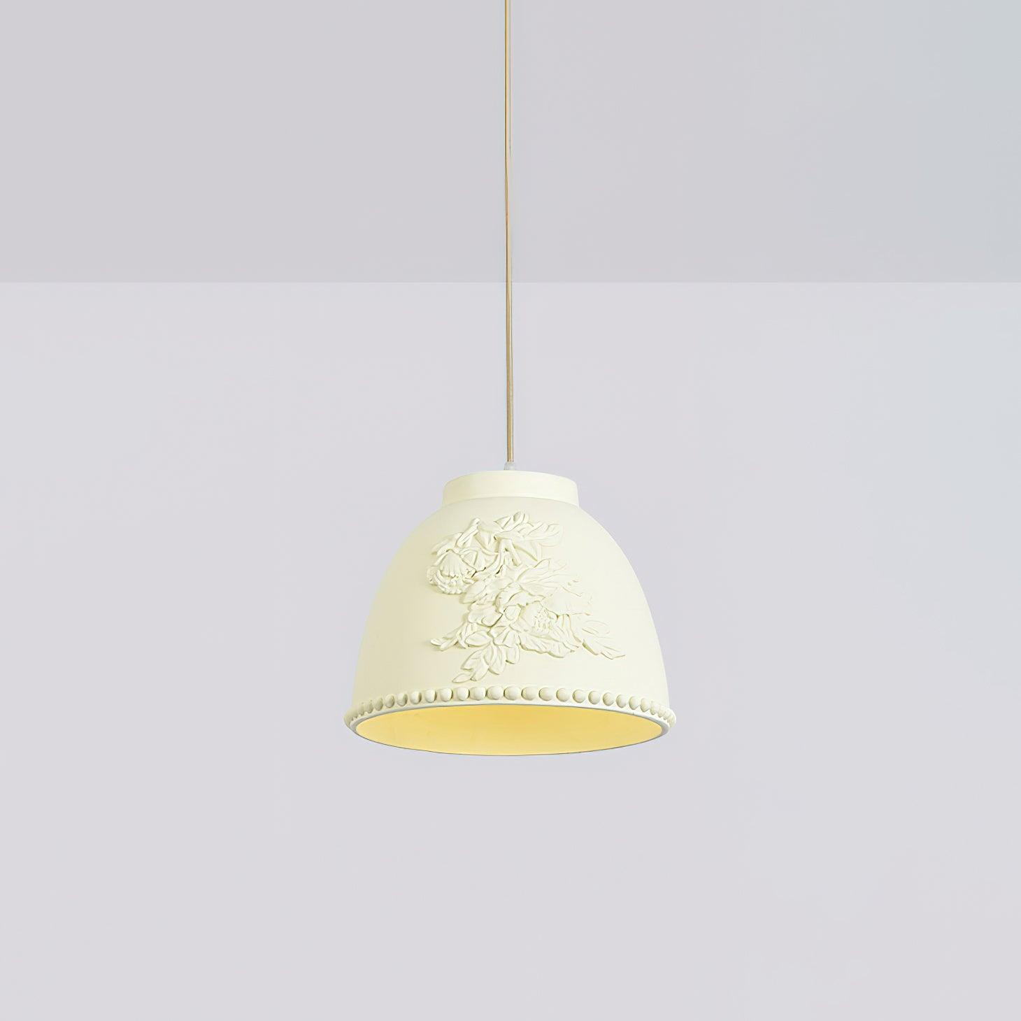 Floral Embossed Flora Pendant Lamp - Letslighting