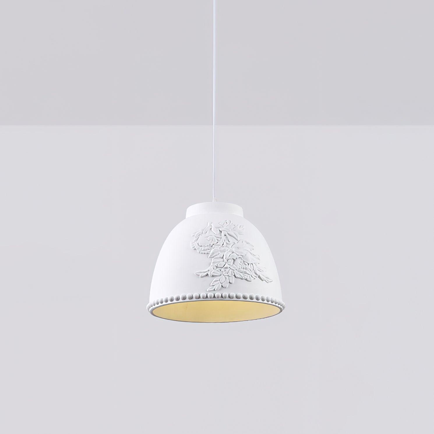 Floral Embossed Flora Pendant Lamp - Letslighting