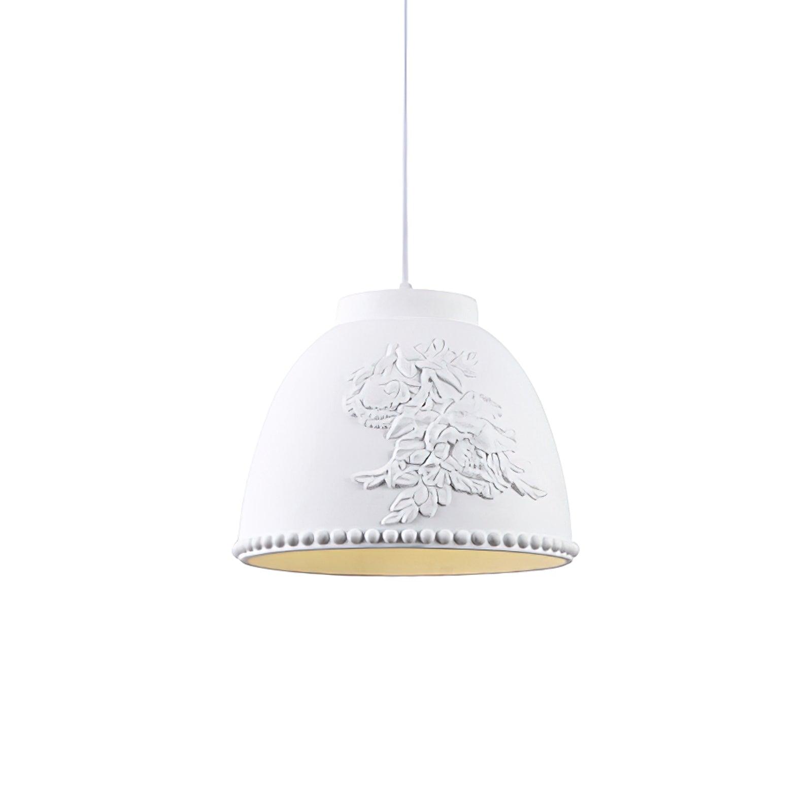 Floral Embossed Flora Pendant Lamp - Letslighting