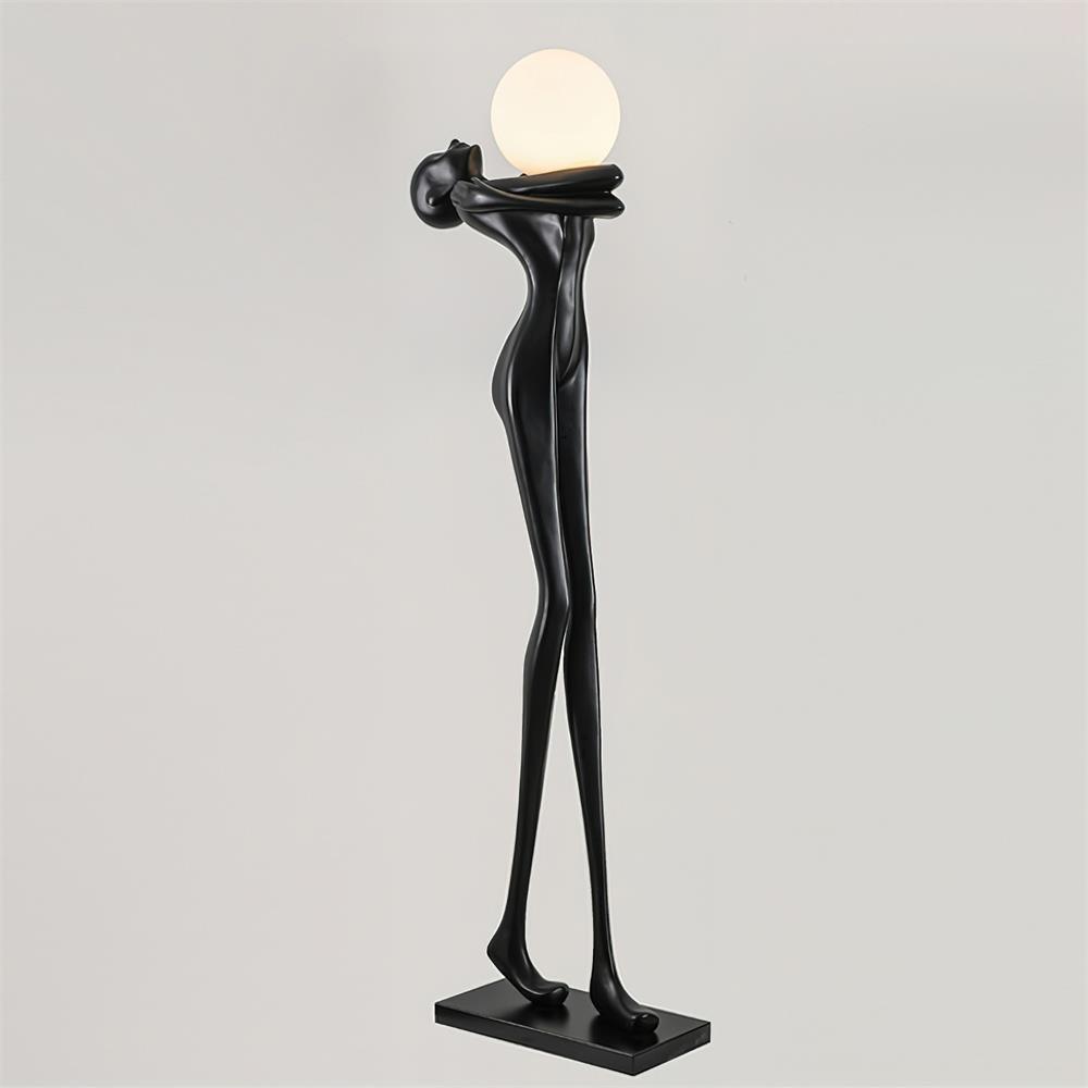 Ersolion Sculptural Fiberglass Floor Lamp - Letslighting