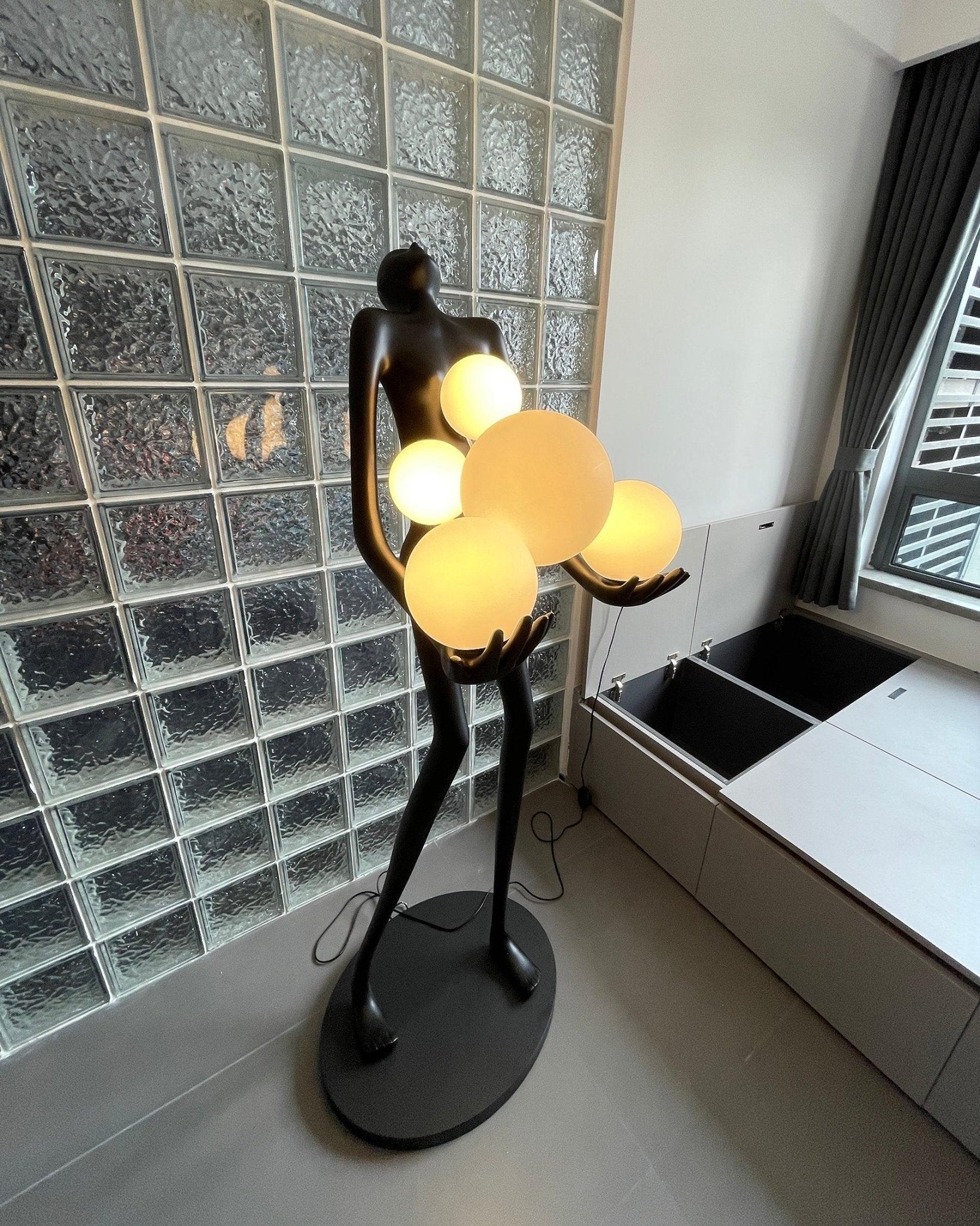 Zetalila Sculpture Floor Lamp - Letslighting
