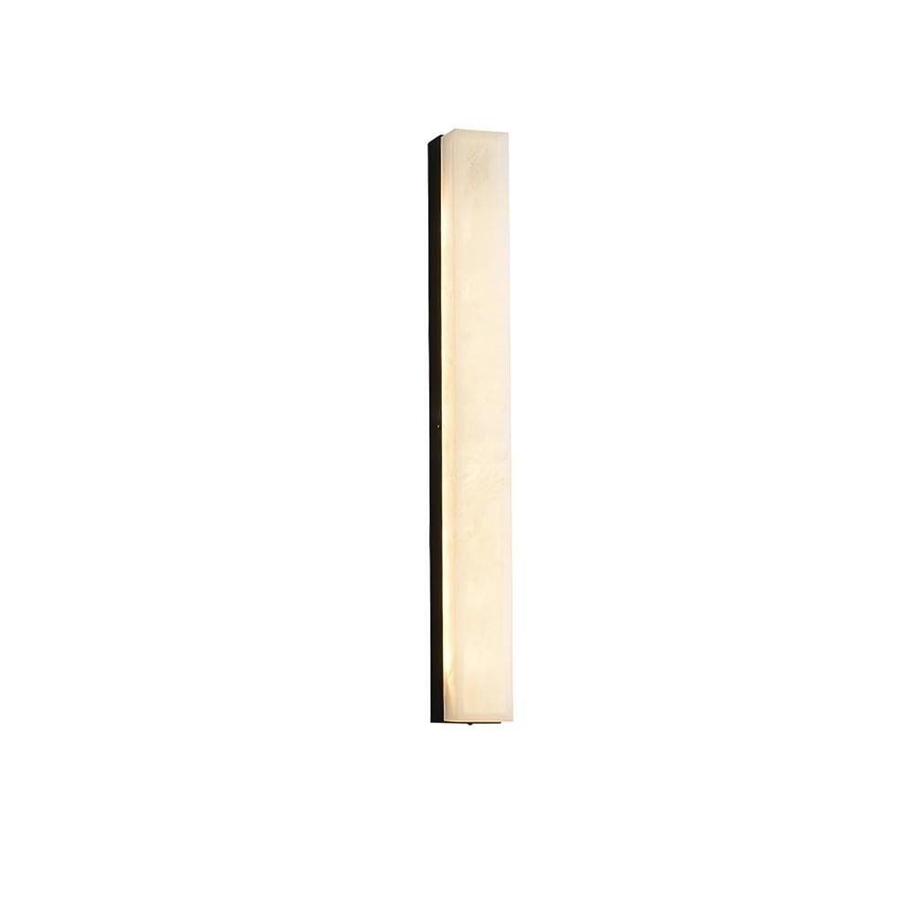Kristy Linear Brass  Alabaster Wall Lamp