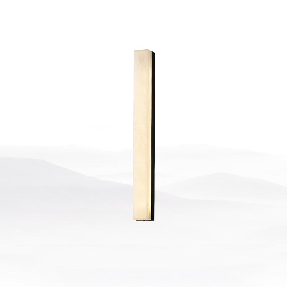 Kristy Linear Brass  Alabaster Wall Lamp