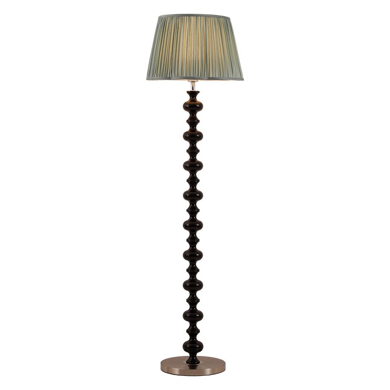 Miro Wood Fabric Floor Lamp - Letslighting