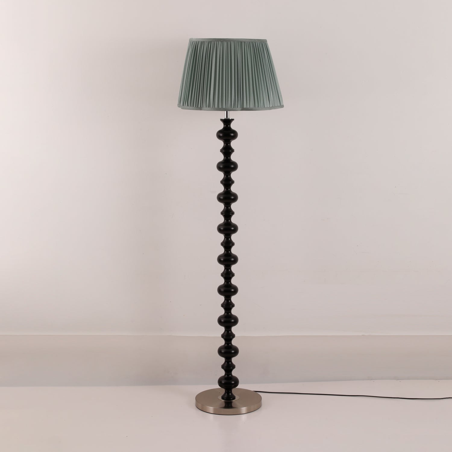 Miro Wood Fabric Floor Lamp - Letslighting