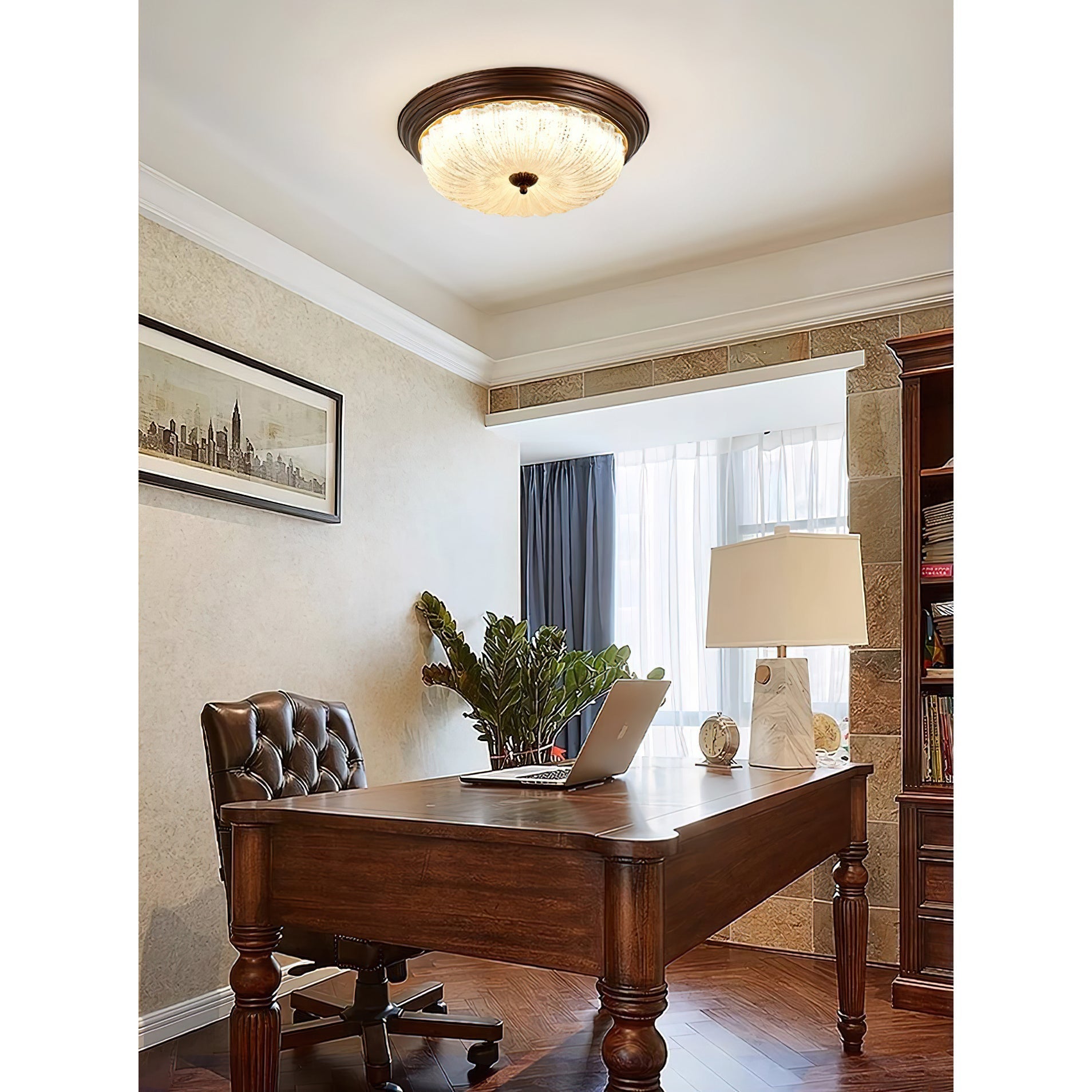 Arraeion Modern Minimalist Glass Ceiling Lamp - Letslighting