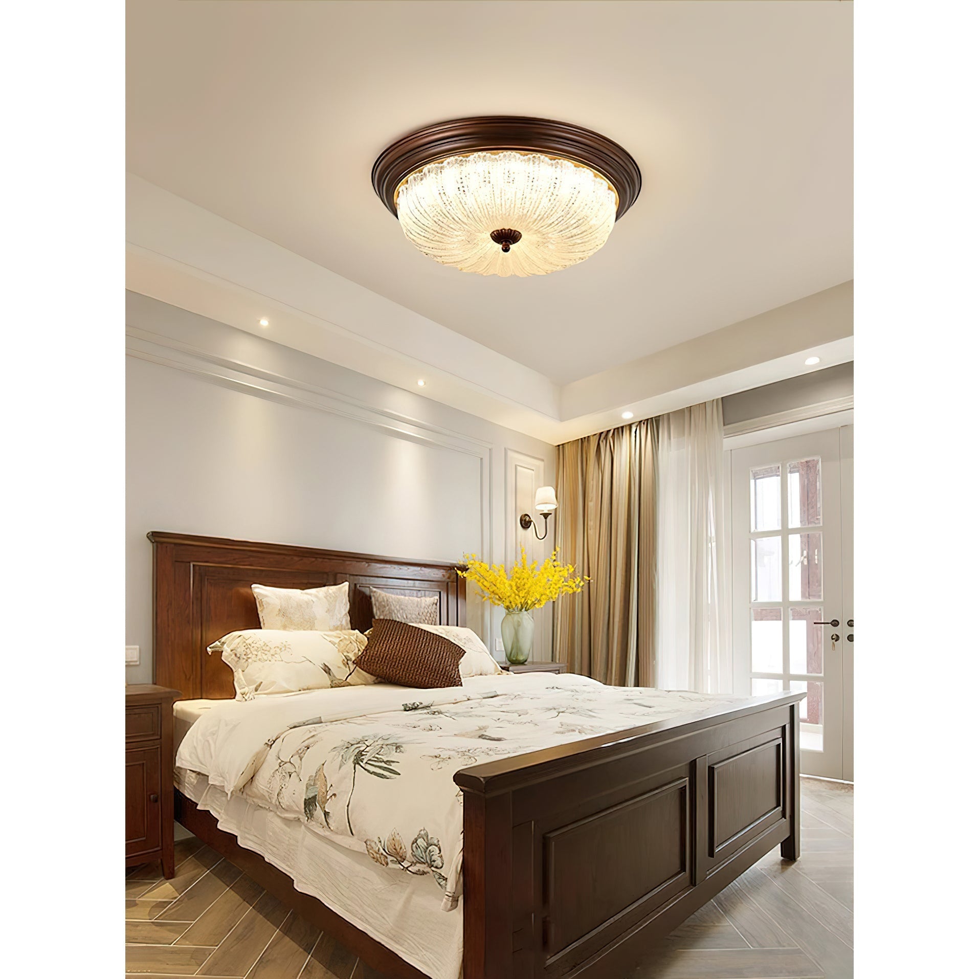 Arraeion Modern Minimalist Glass Ceiling Lamp - Letslighting