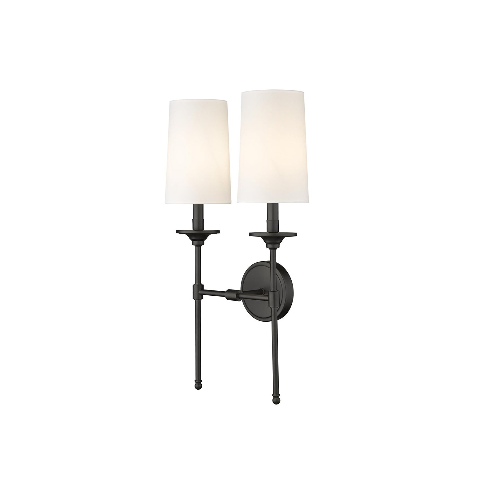 Esileth Vintage Industrial Brass Fabric Wall Lamp - Letslighting