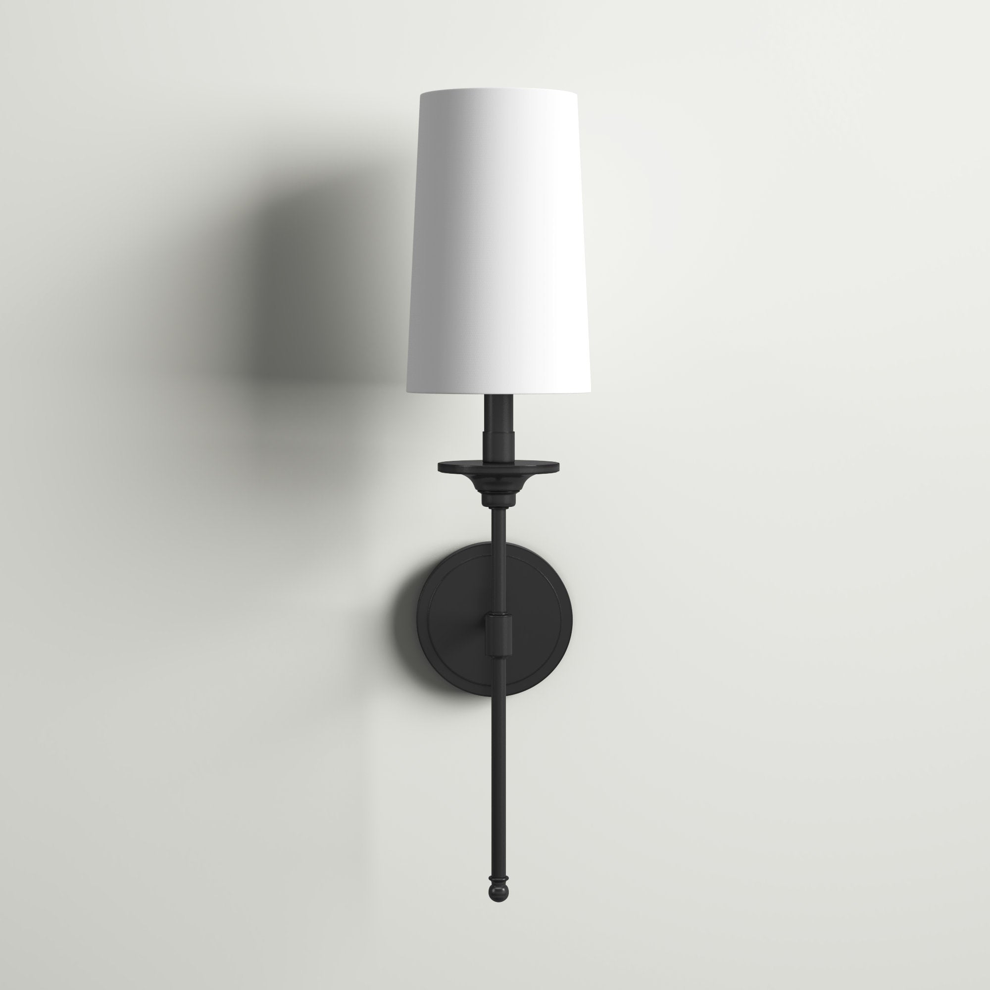 Esileth Vintage Industrial Brass Fabric Wall Lamp - Letslighting