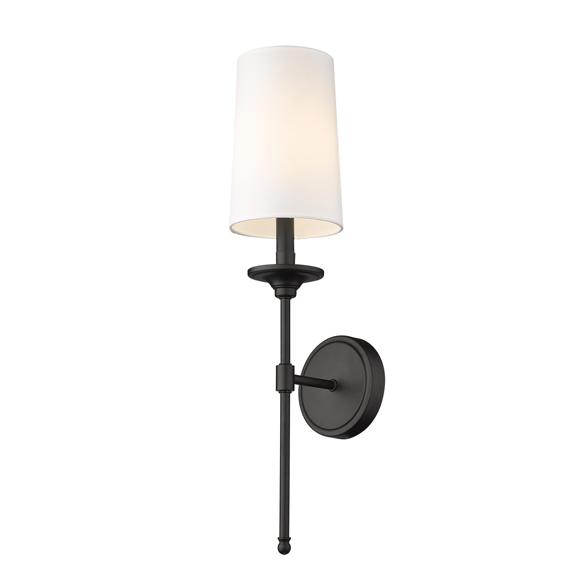 Esileth Vintage Industrial Brass Fabric Wall Lamp - Letslighting