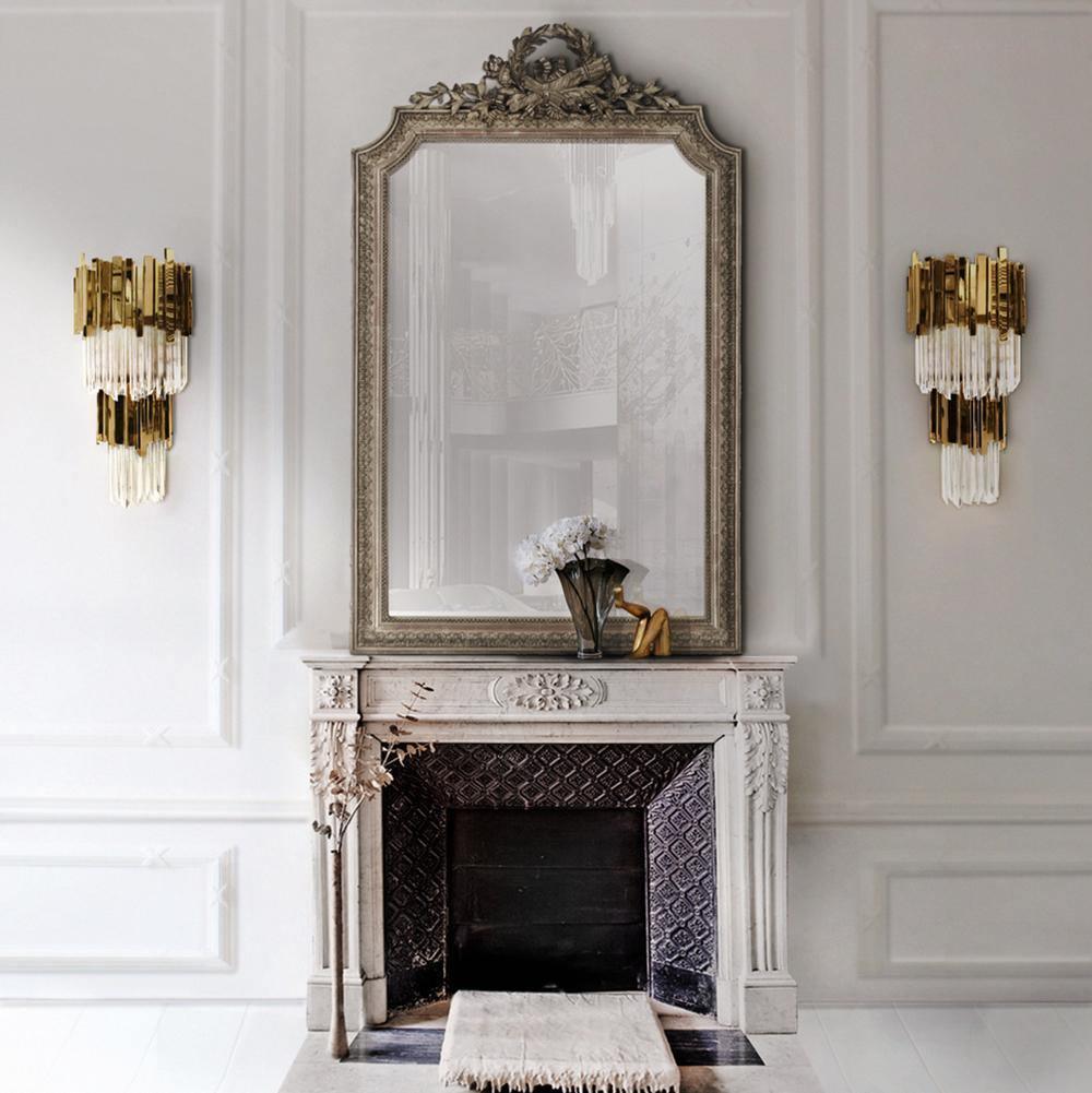 Vevyniel Postmodern Luxury Empire Crystal Wall Lamp - Letslighting
