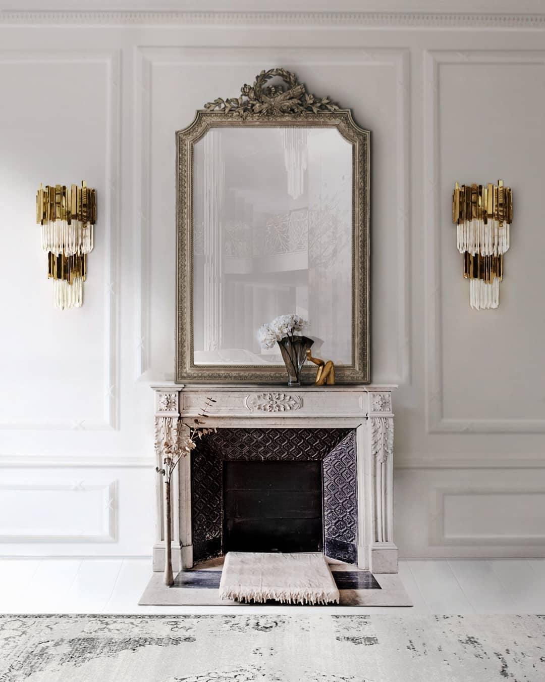 Vevyniel Postmodern Luxury Empire Crystal Wall Lamp - Letslighting