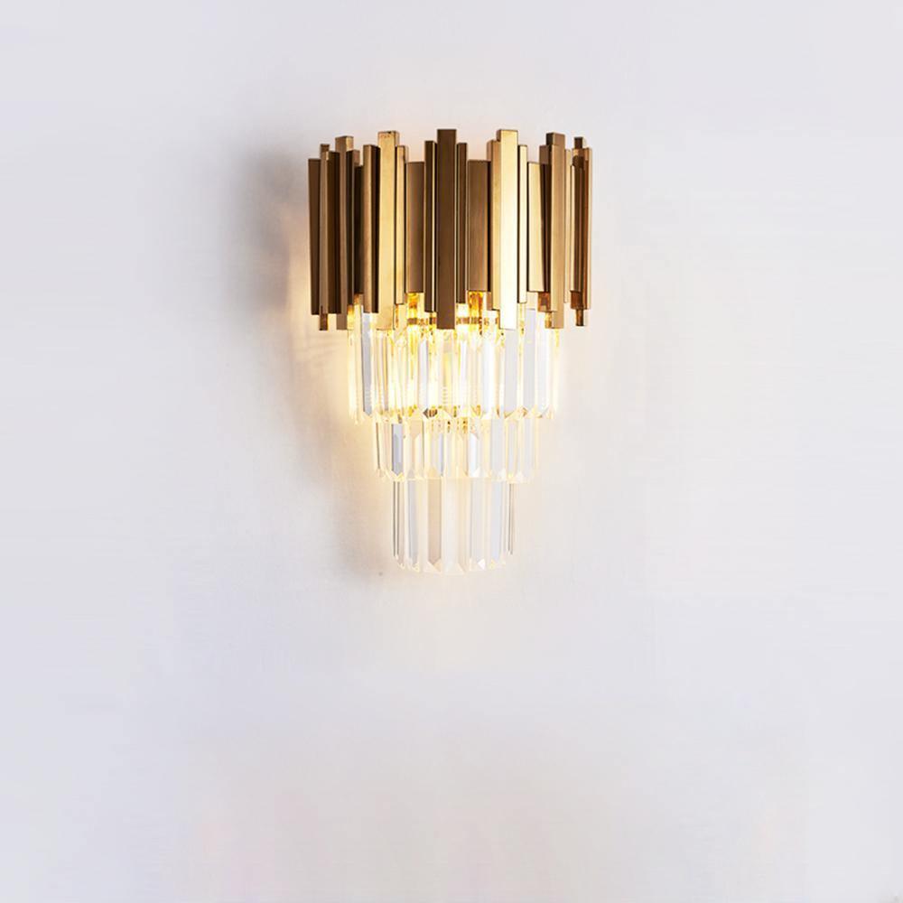 Vevyniel Postmodern Luxury Empire Crystal Wall Lamp - Letslighting