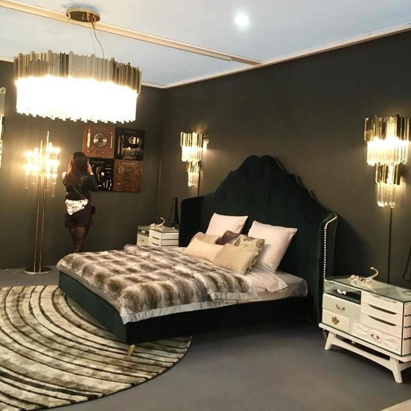 Lustra Chandelier Gold Crystal Golden - Letslighting