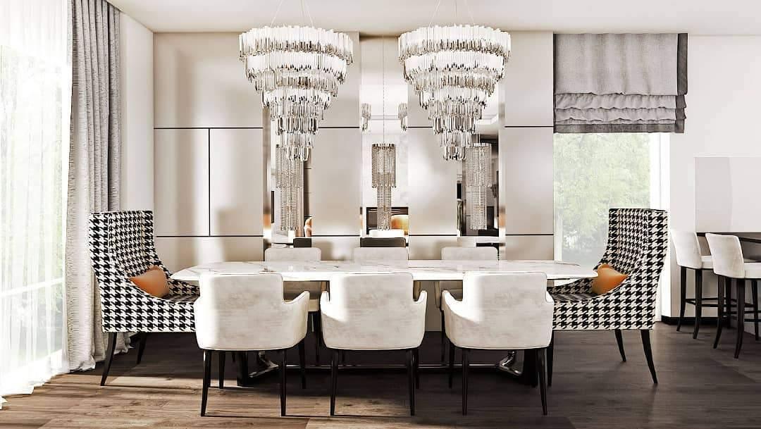 Lustra Chandelier Gold Crystal Golden - Letslighting