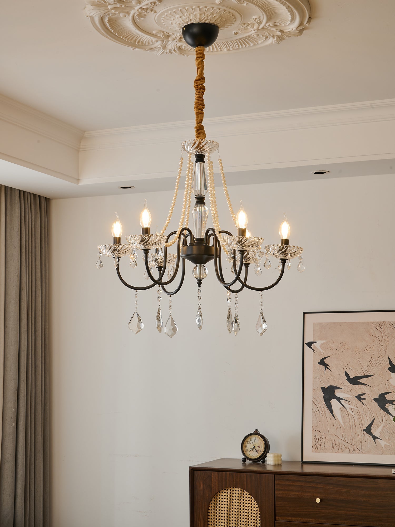 Cisoren Postmodern Luxury Pearls Crystal Chandelier - Letslighting