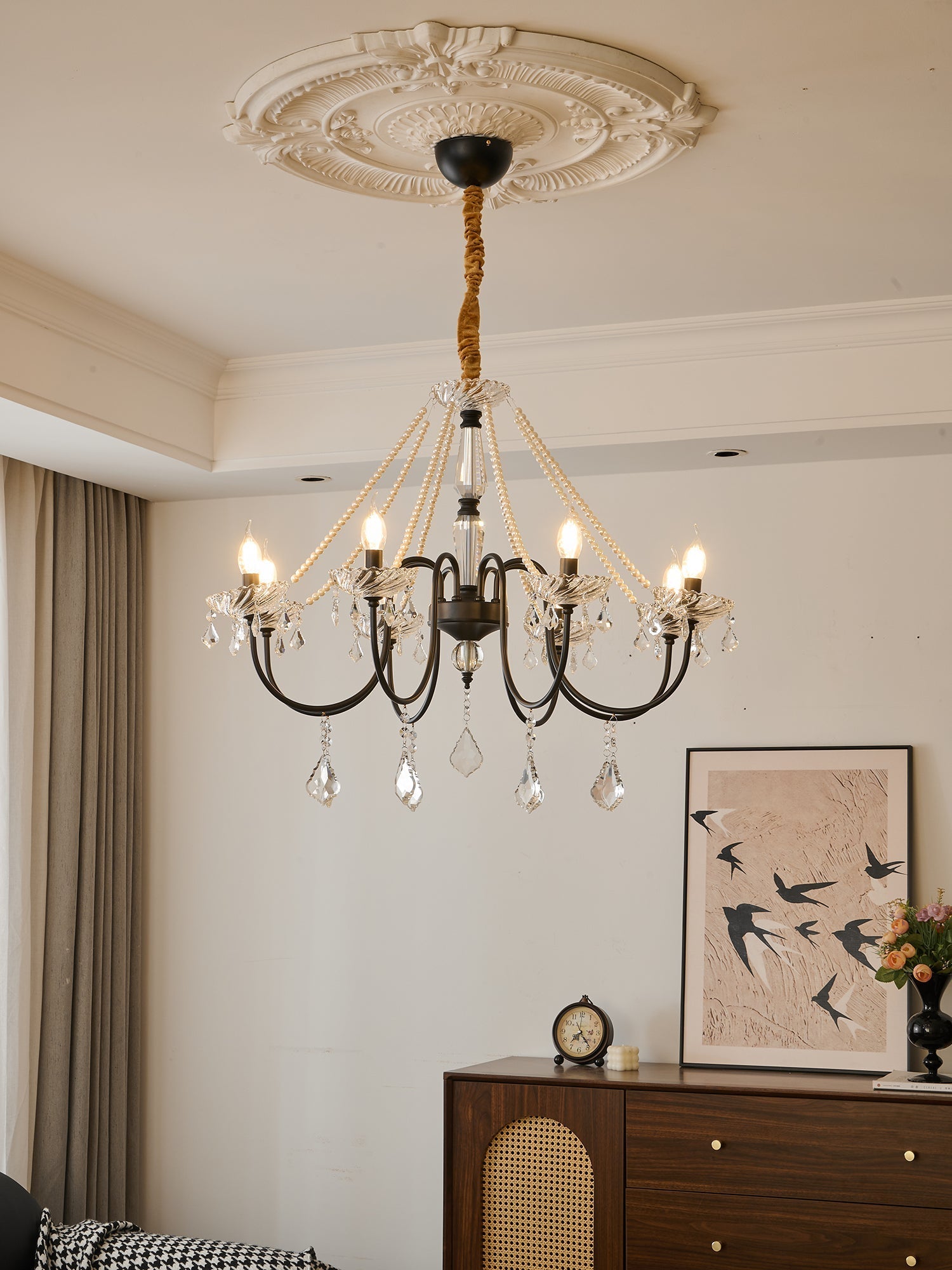 Cisoren Postmodern Luxury Pearls Crystal Chandelier - Letslighting