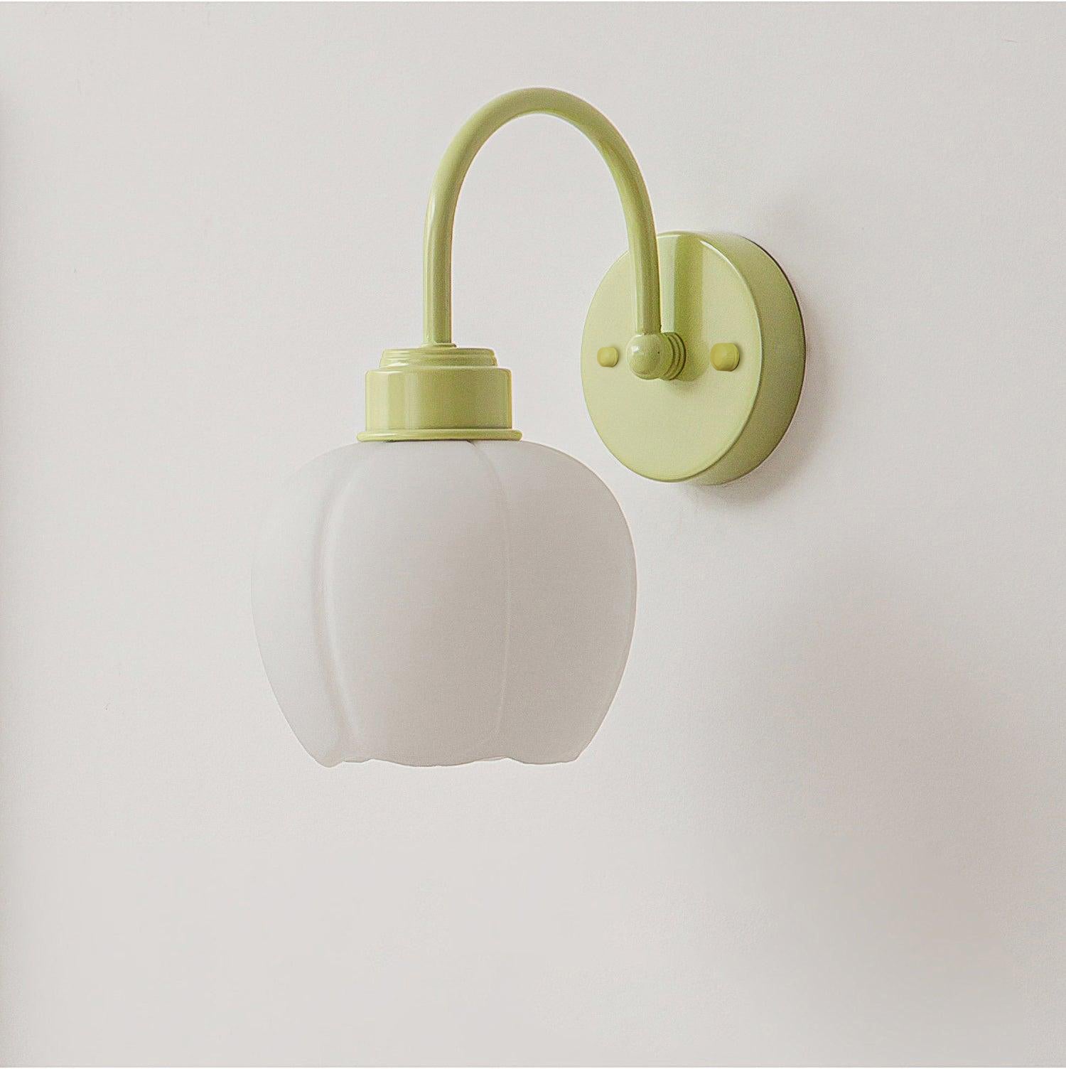 Alliraris Enchanting Flower Glass Wall Light - Letslighting