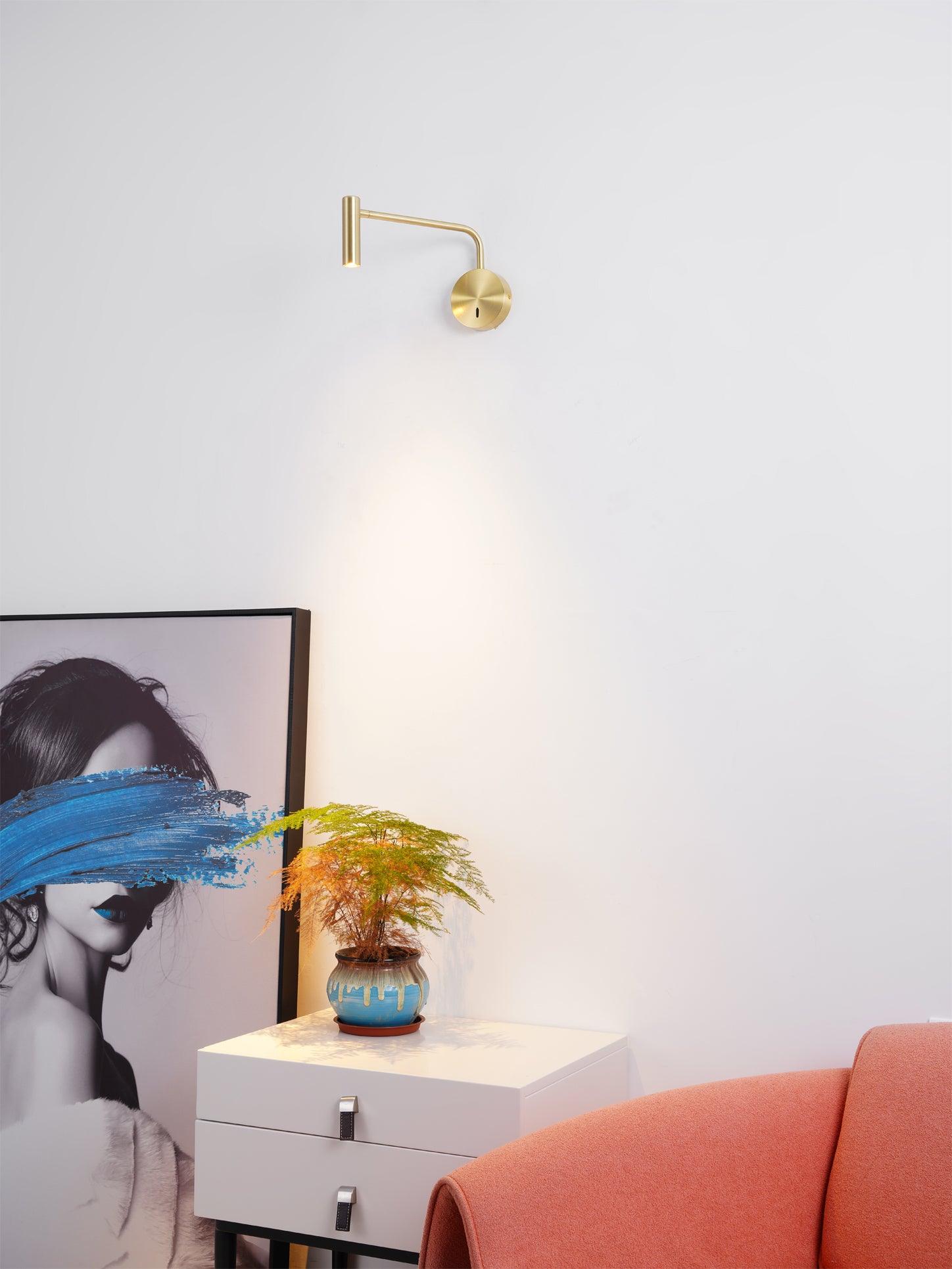 Eda Minimalist Disc LED Sconce Wall Lamp - Letslighting