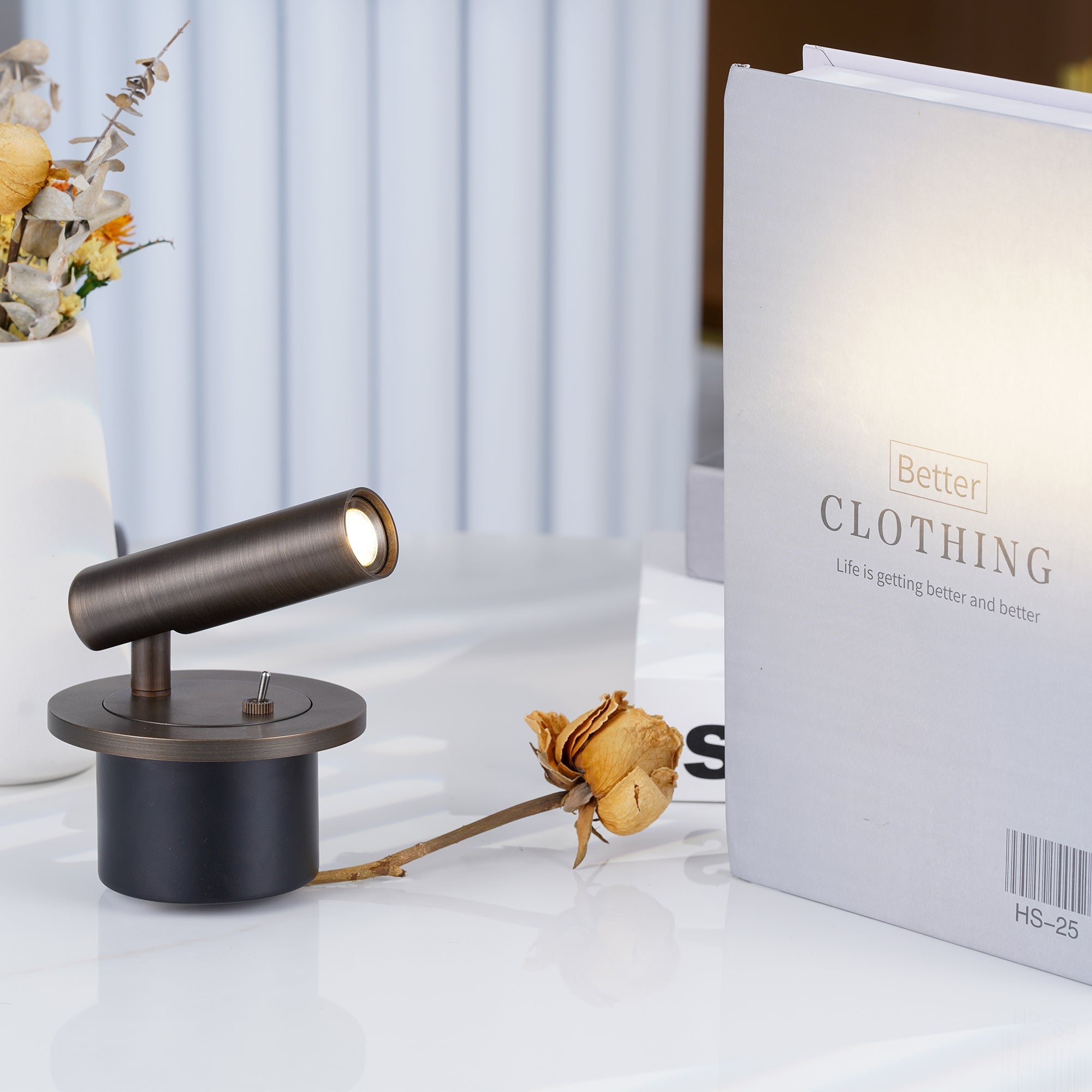 Hayley Modern Minimalist Reading Wall Lamp - Letslighting