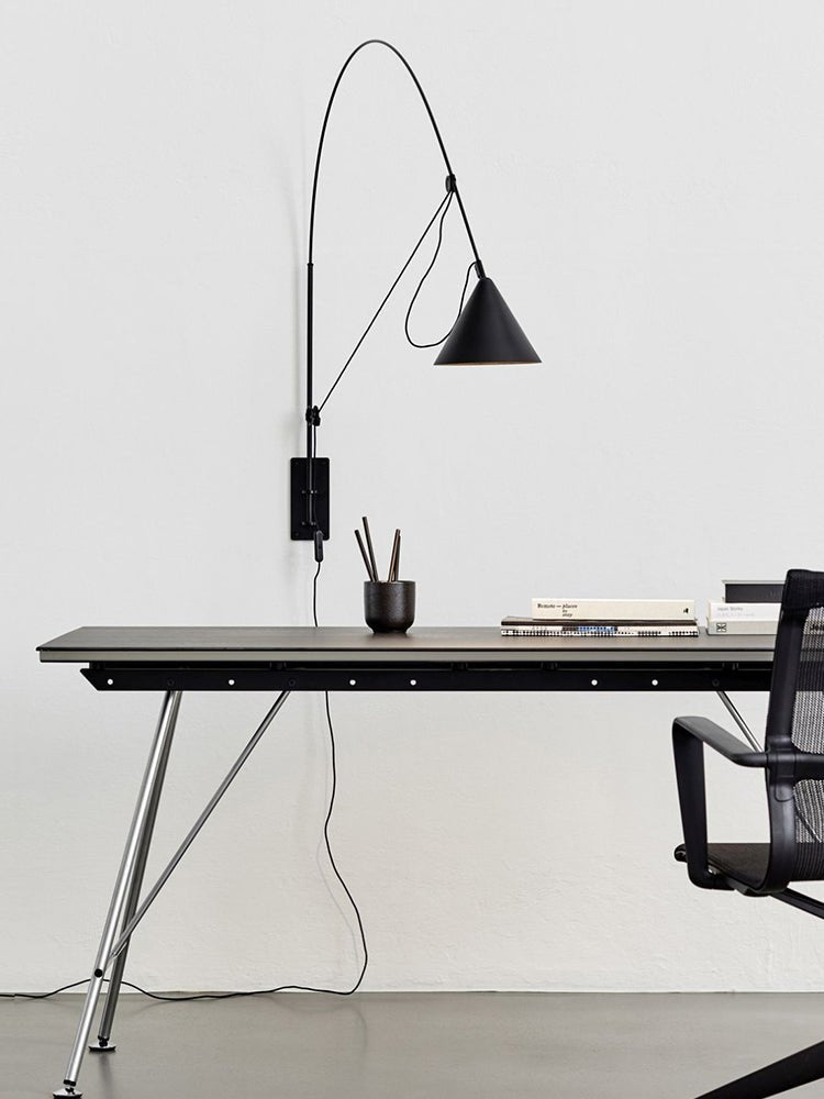 Lustra Wall Lamp Arc Cone Minimalist - Letslighting