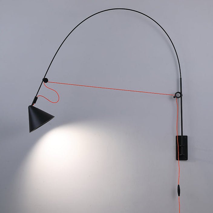 Lustra Wall Lamp Arc Cone Minimalist - Letslighting