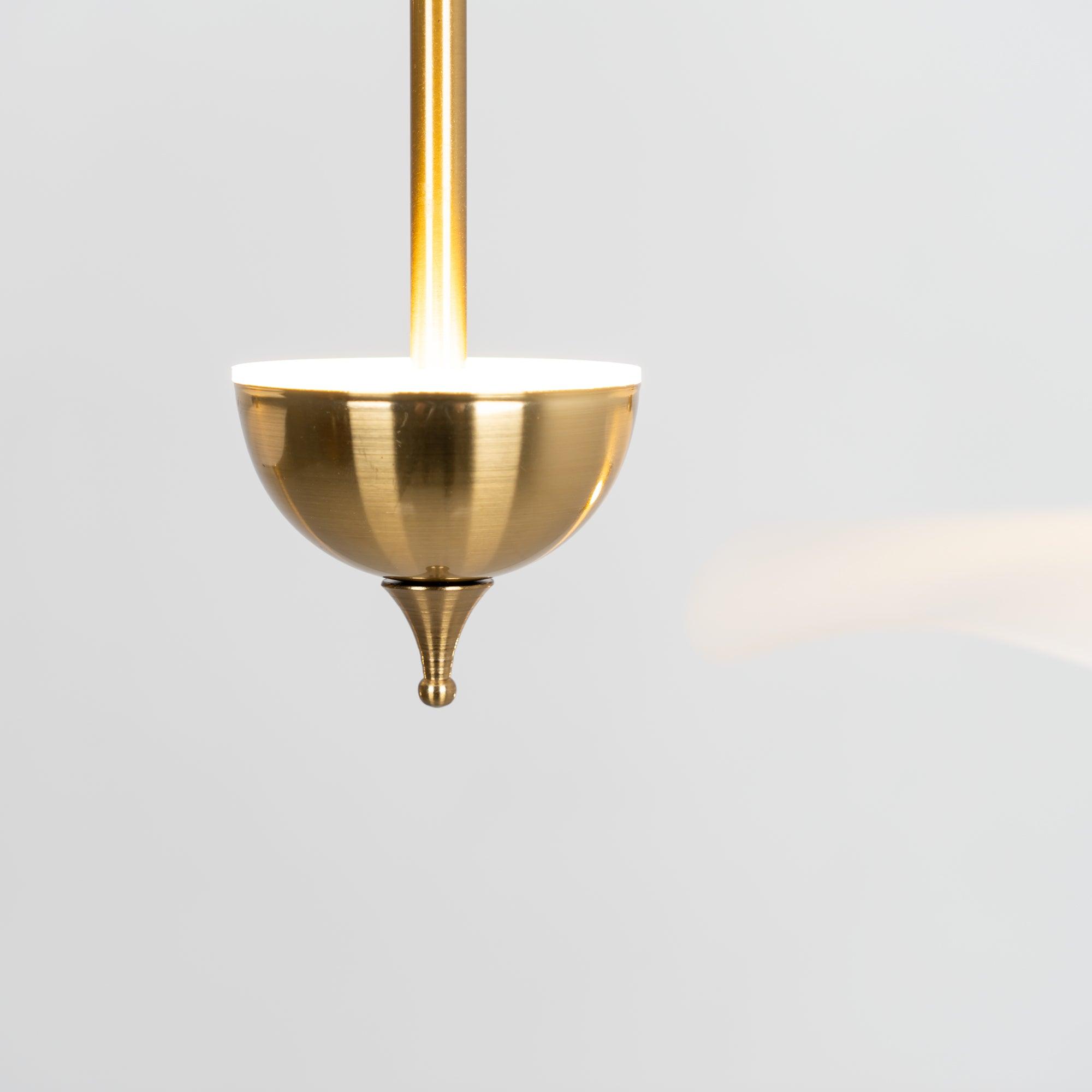 Lusso Wave Double Biscuit Pendant Light