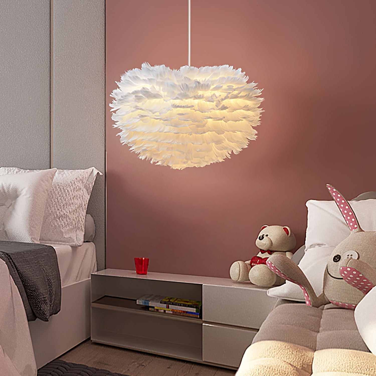 Goose Feathers Pendant Lamp - Letslighting