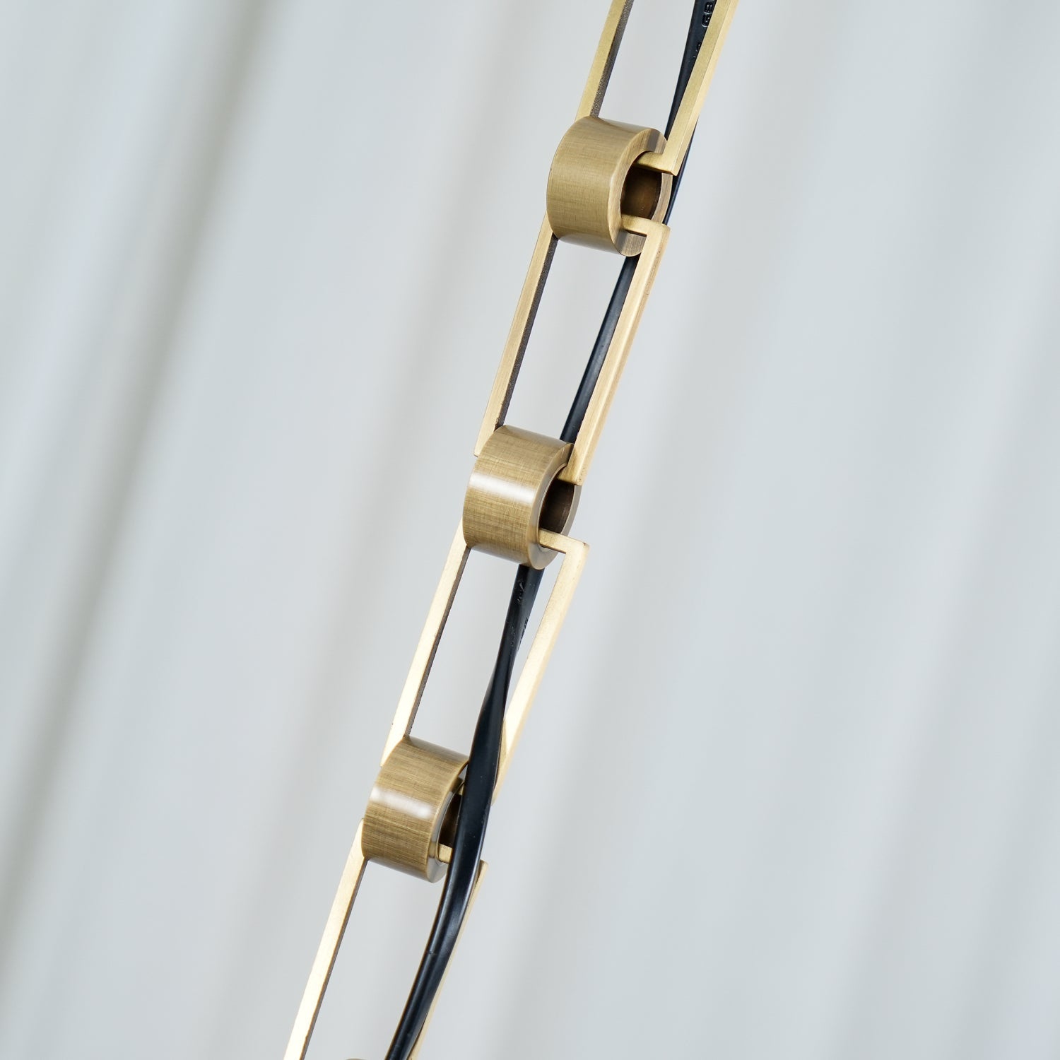 Zevira Brass & Crystal Glam Pendant Light - Letslighting